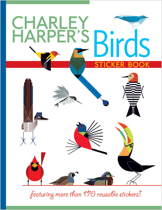 Charley Harper’s Birds Sticker Book_Primary