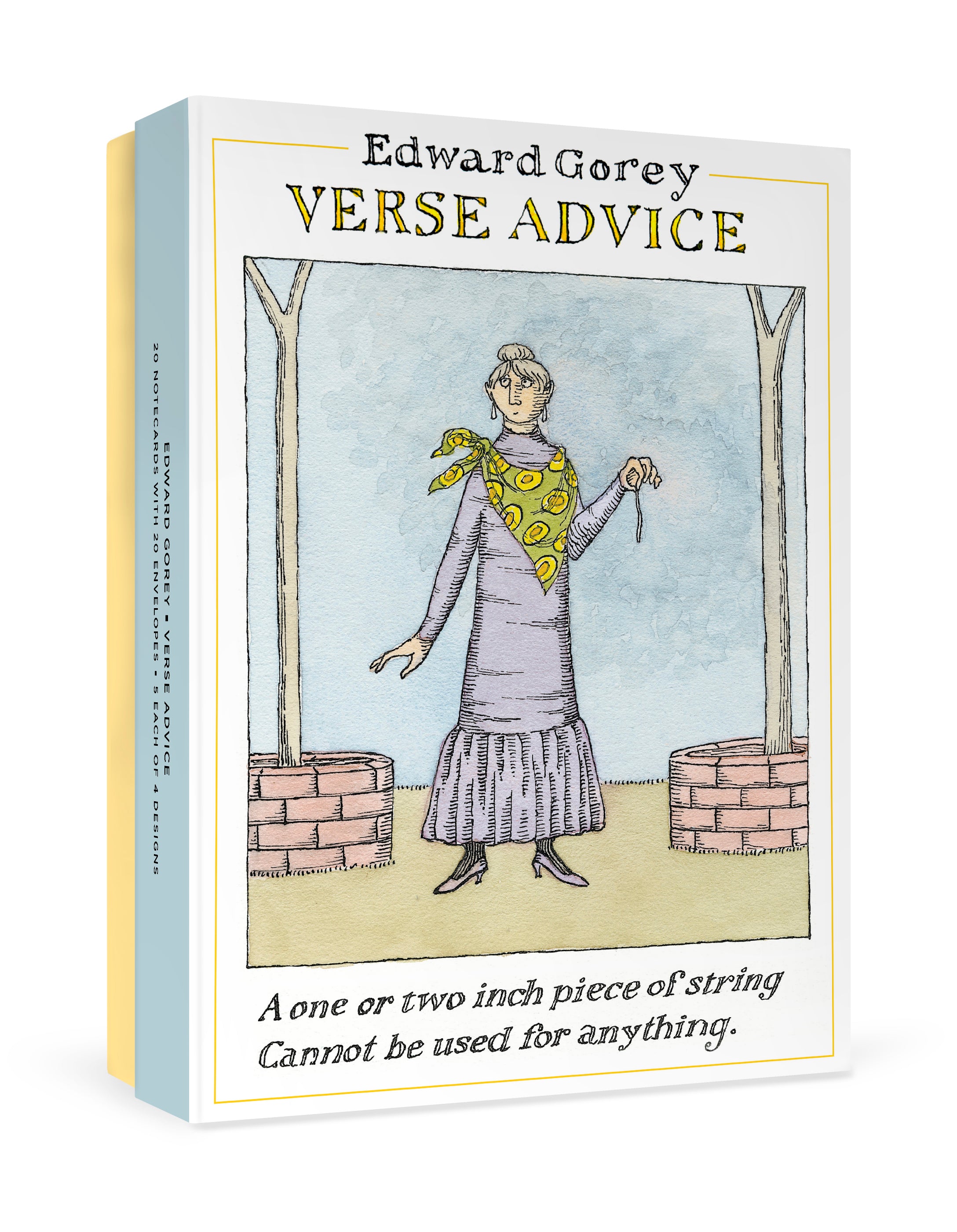 Edward Gorey: Verse Advice Boxed Notecard Assortment – Pomegranate
