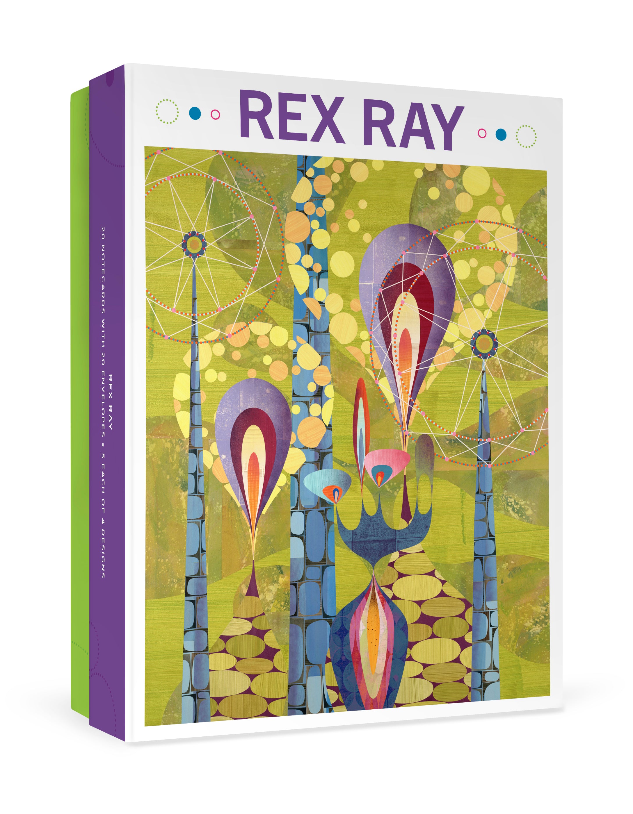 Rex Ray Boxed Notecard Assortment – Pomegranate