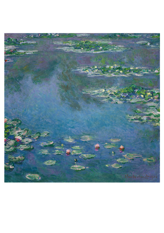 Claude Monet: Water Lilies Boxed Notecard Assortment_Front_3D
