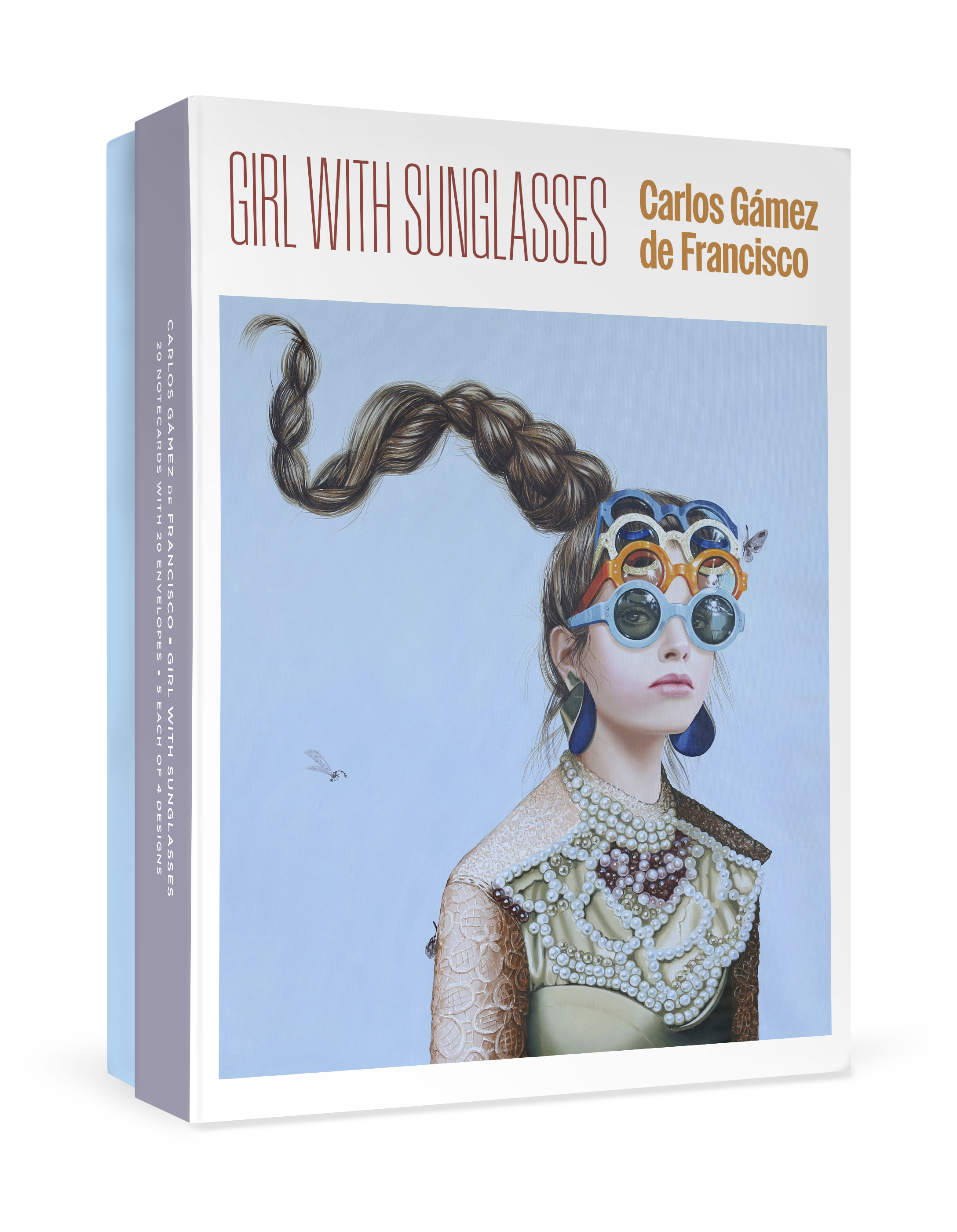 Carlos Gámez De Francisco Girl with Sunglasses Boxed Notecard