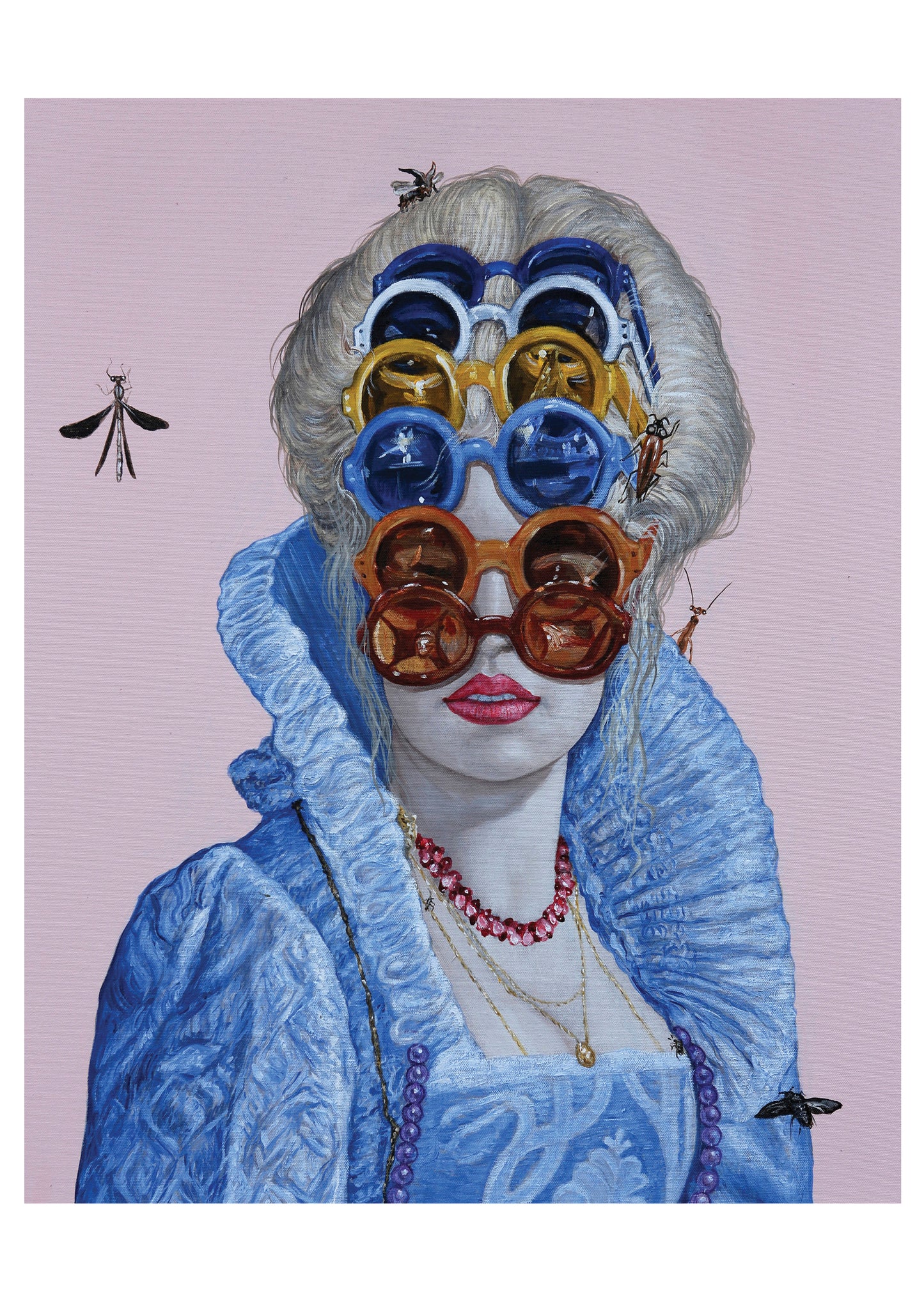 Carlos Gámez De Francisco Girl with Sunglasses Boxed Notecard Assortment_Interior_3