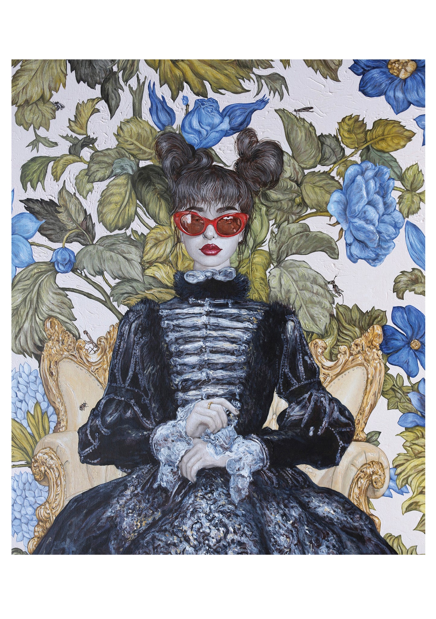 Carlos Gámez De Francisco Girl with Sunglasses Boxed Notecard Assortment_Interior_4