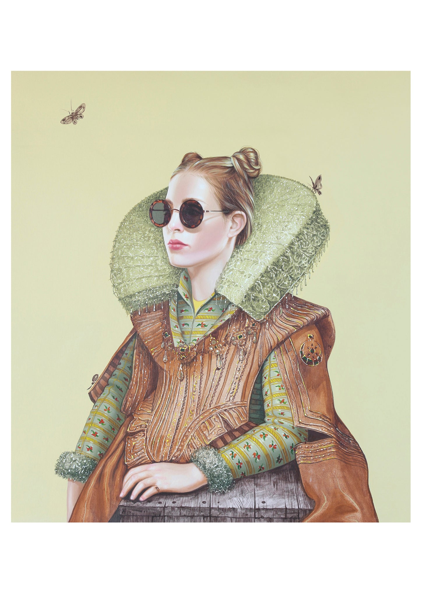 Carlos Gámez De Francisco Girl with Sunglasses Boxed Notecard Assortment_Interior_5