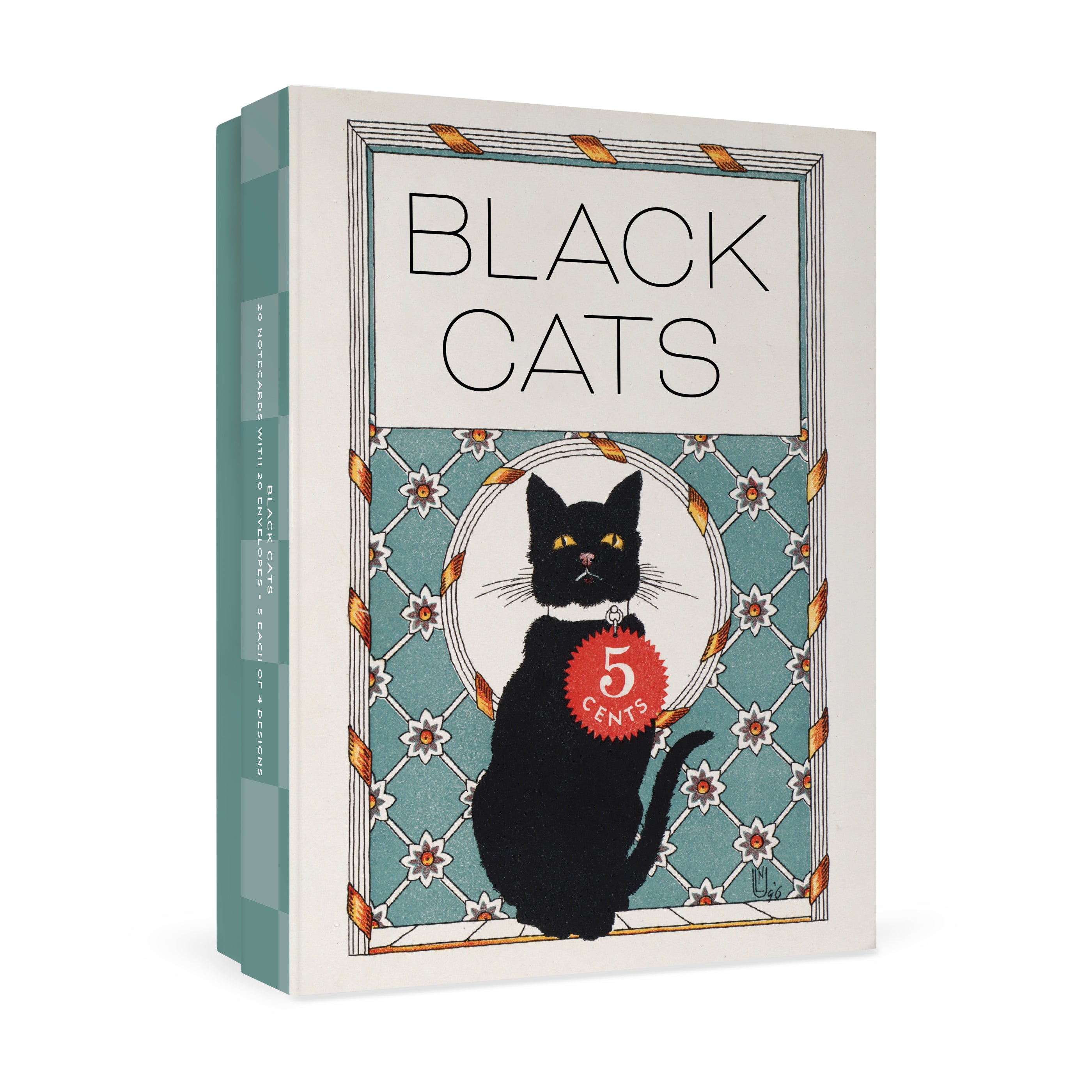 新品未開封 BLACK CATS BEST SELECTION Black Cats Boxed Notecard Assortment – Pomegranate