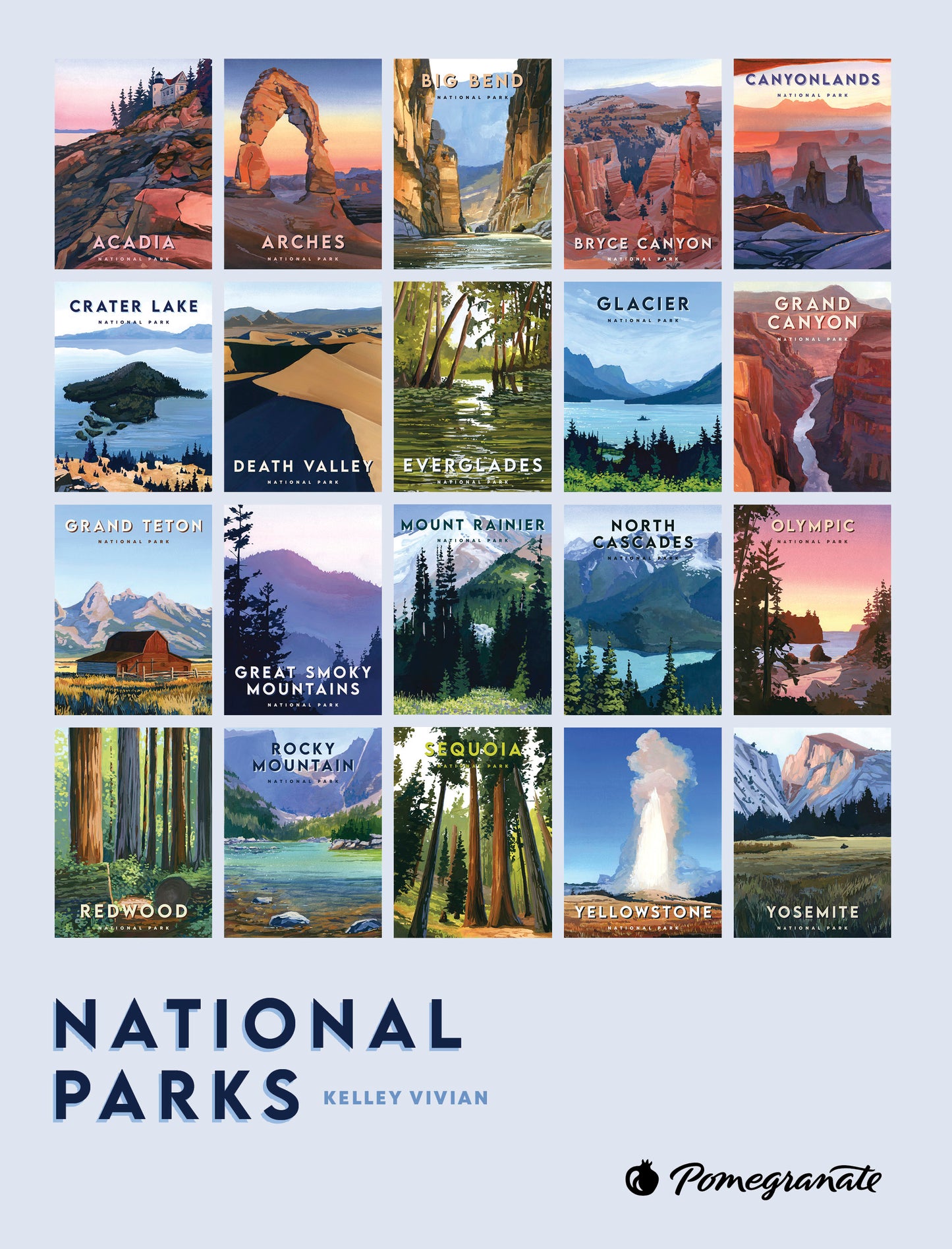 National Parks: Kelley Vivian Deluxe Boxed Notecards_Interior_2