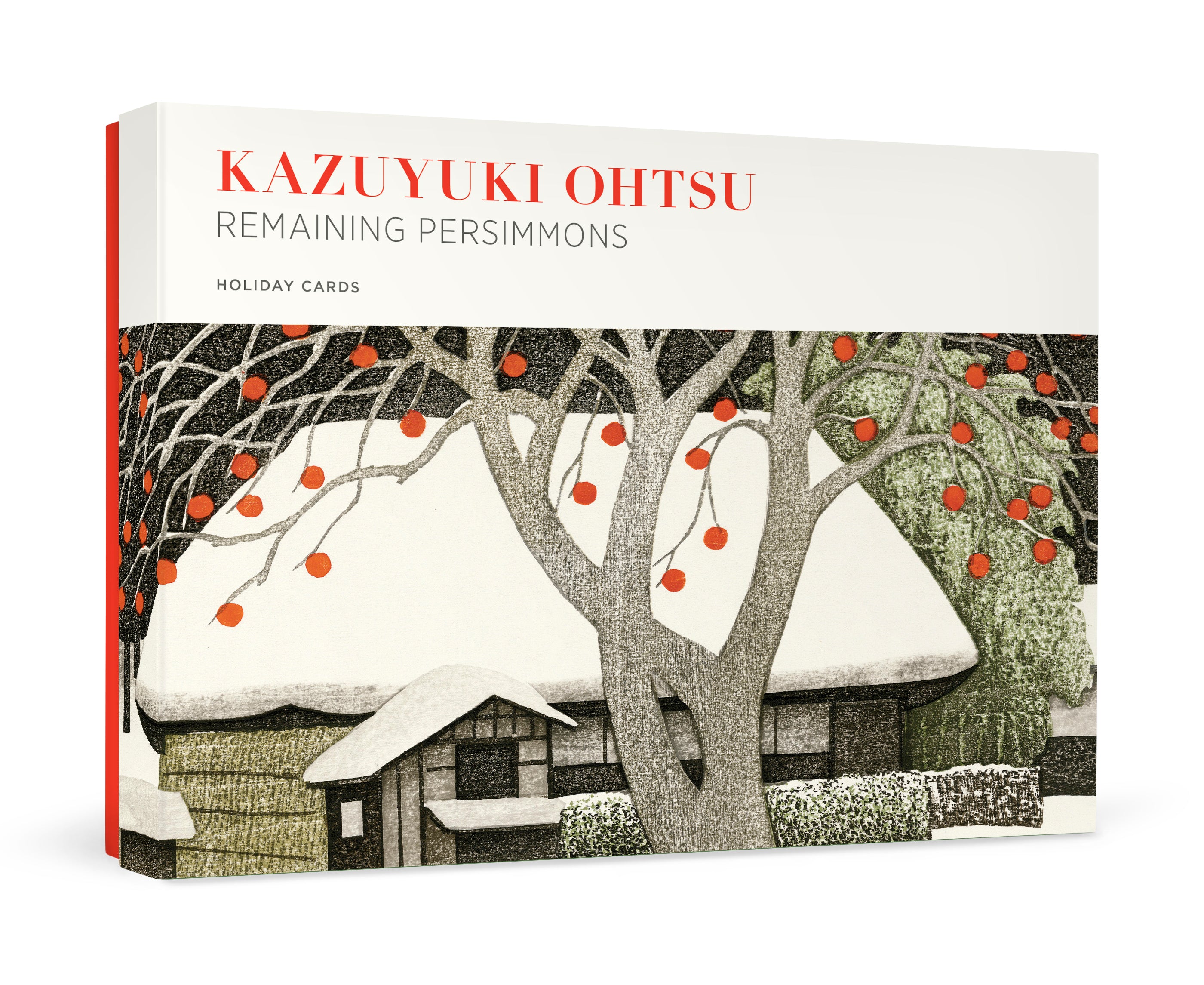 その他 Takao Hamaguchi Kazuyuki Ohtsu: Remaining Persimmons Holiday Cards – Pomegranate