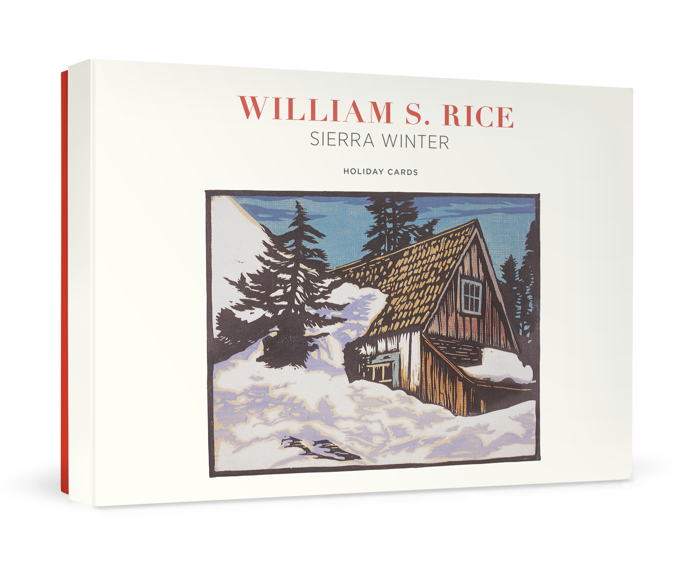 William S. Rice: Sierra Winter Holiday Cards – Pomegranate