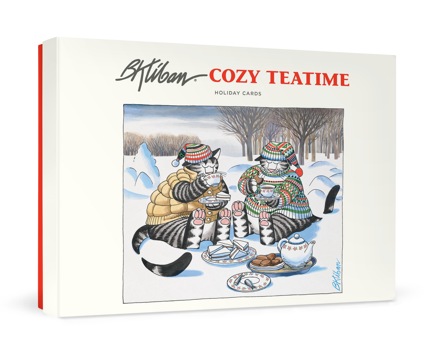 B. Kliban: Cozy Teatime Holiday Cards_Primary