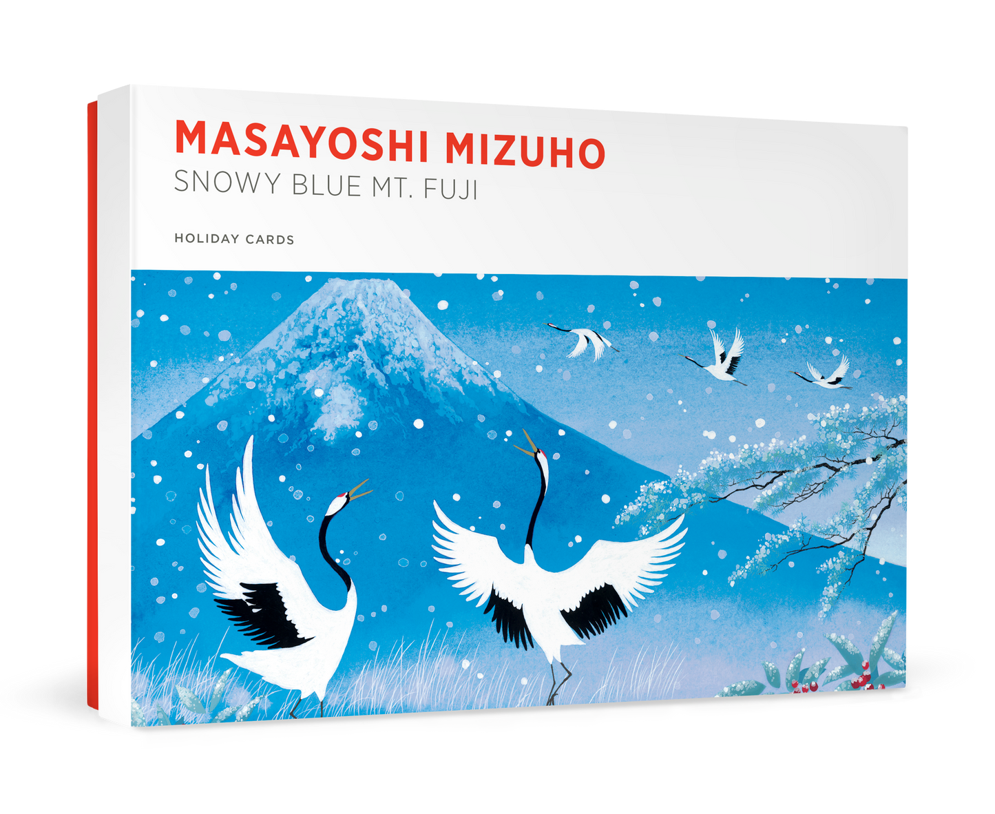 Masayoshi Mizuho: Snowy Blue Mt. Fuji Holiday Cards_Primary