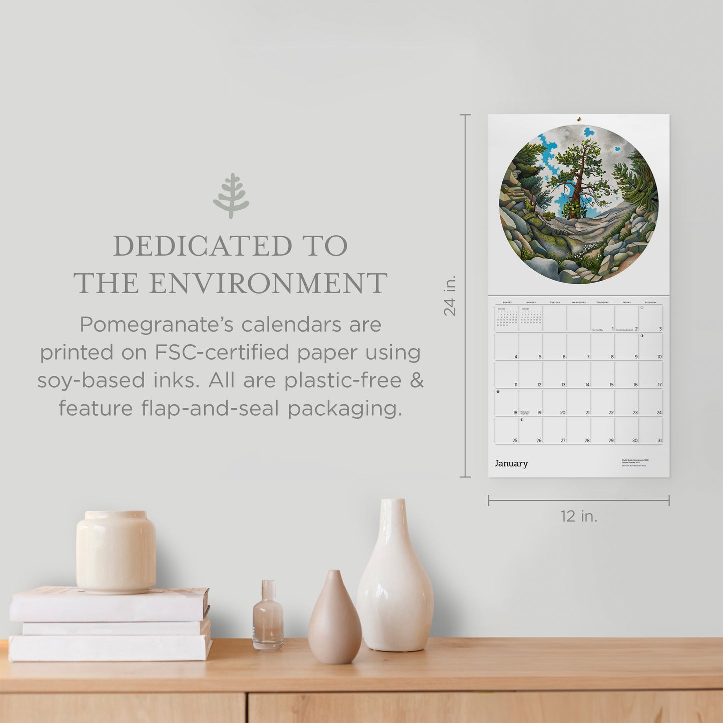 Phyllis Shafer: Nature Divine 2026 Wall Calendar_Zoom