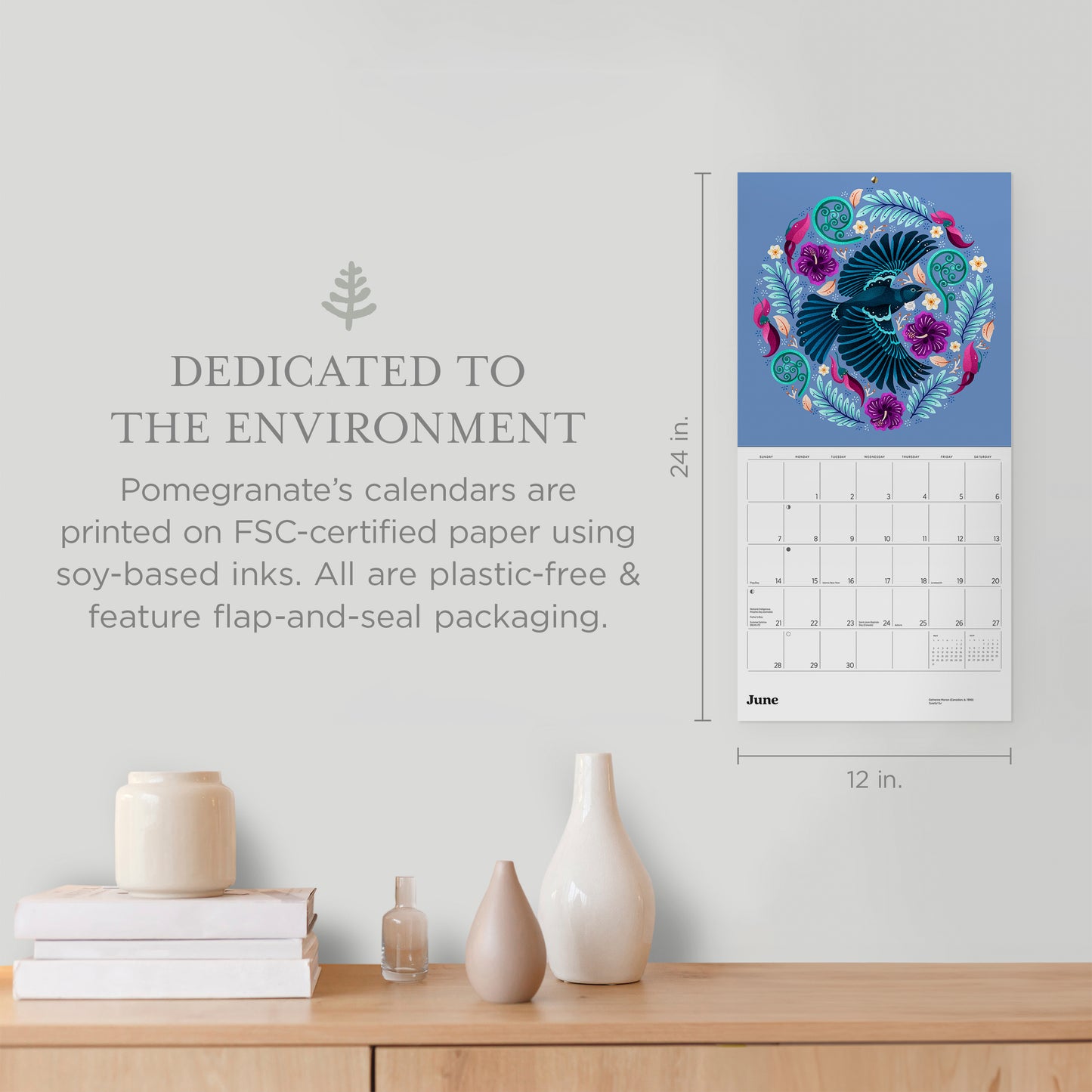 Catherine Marion: Folklore and Flora 2026 Wall Calendar_Zoom