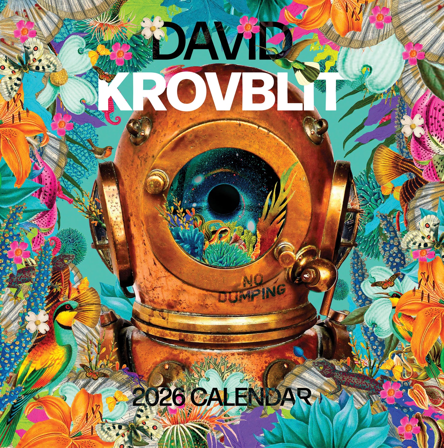 David Krovblit 2026 Wall Calendar_Front_Flat