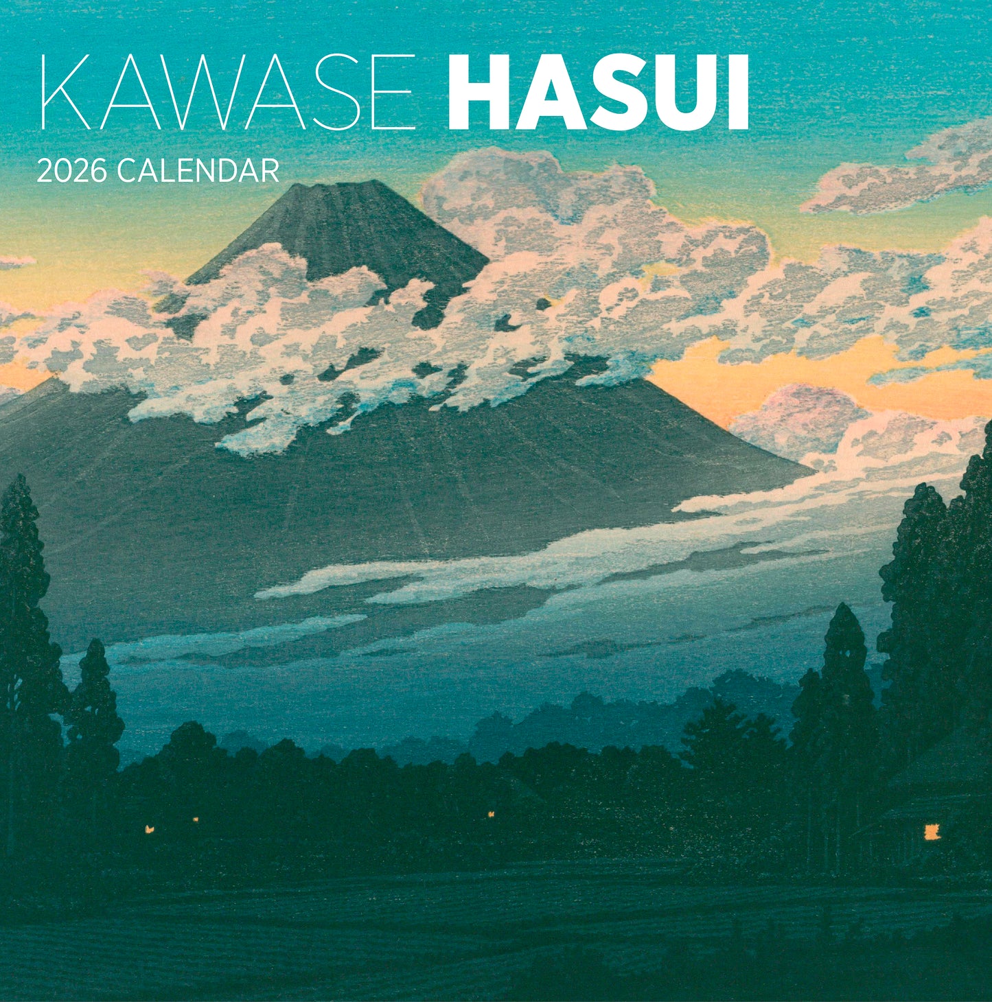 Kawase Hasui 2026 Wall Calendar_Front_Flat