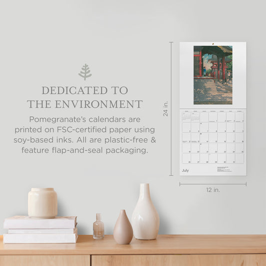 Kawase Hasui 2026 Wall Calendar_Front_Flat