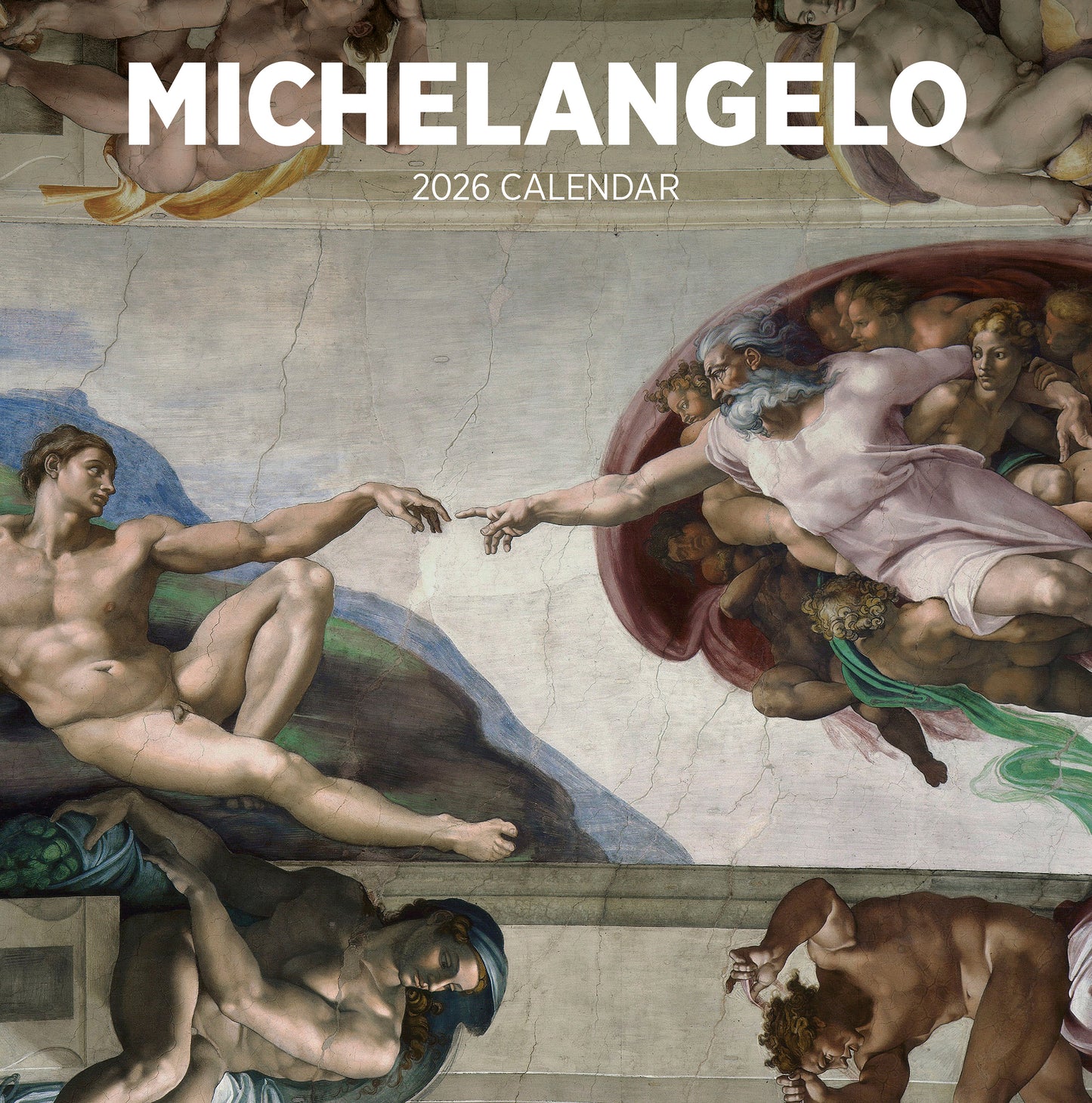 Michelangelo 2026 Wall Calendar_Front_Flat