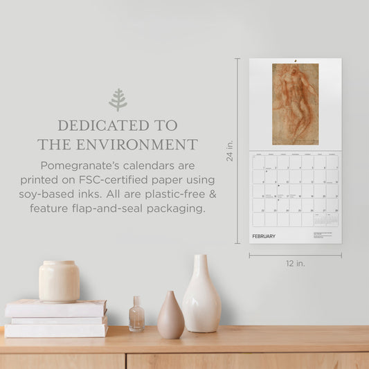 Michelangelo 2026 Wall Calendar_Front_Flat
