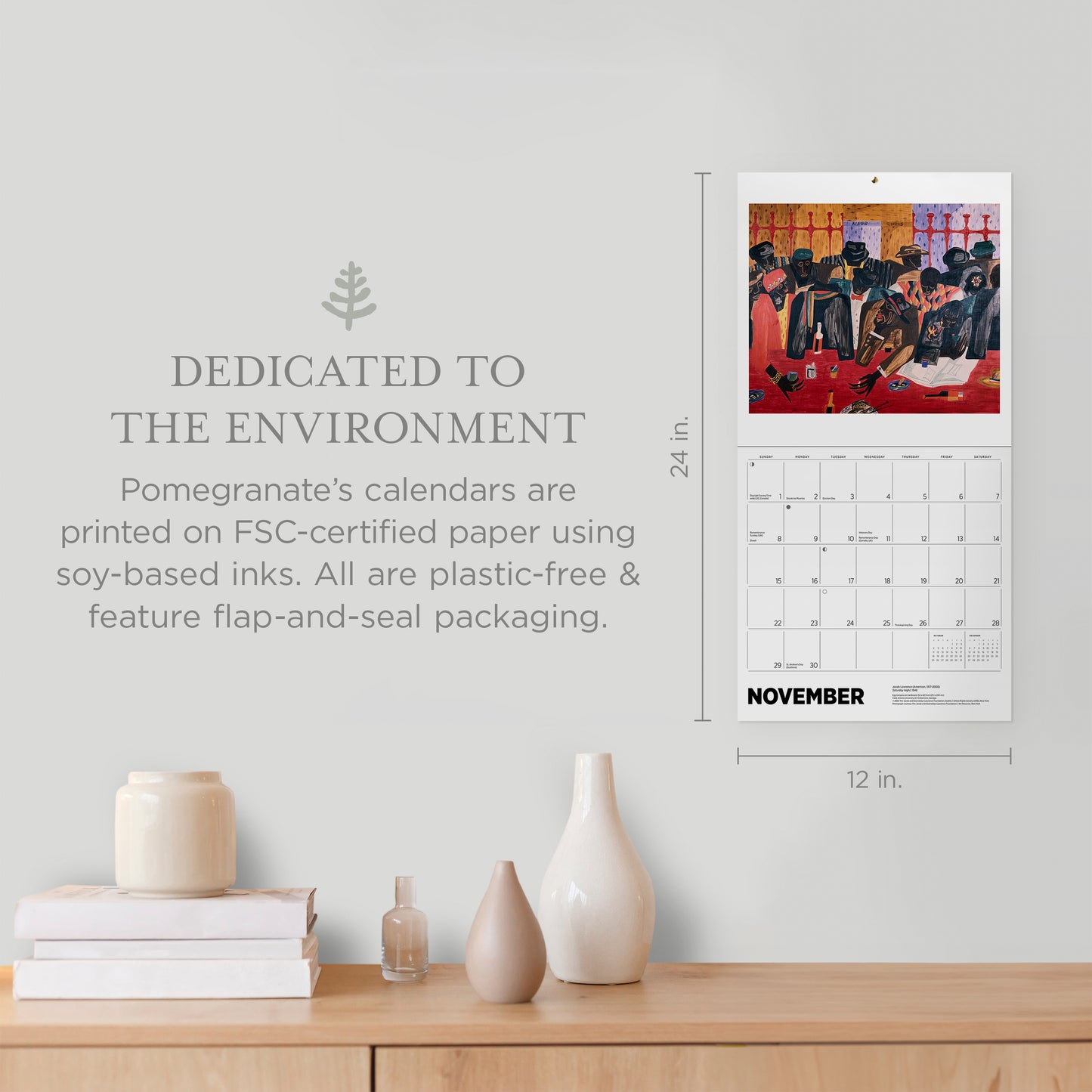 African American Art 2026 Wall Calendar_Zoom