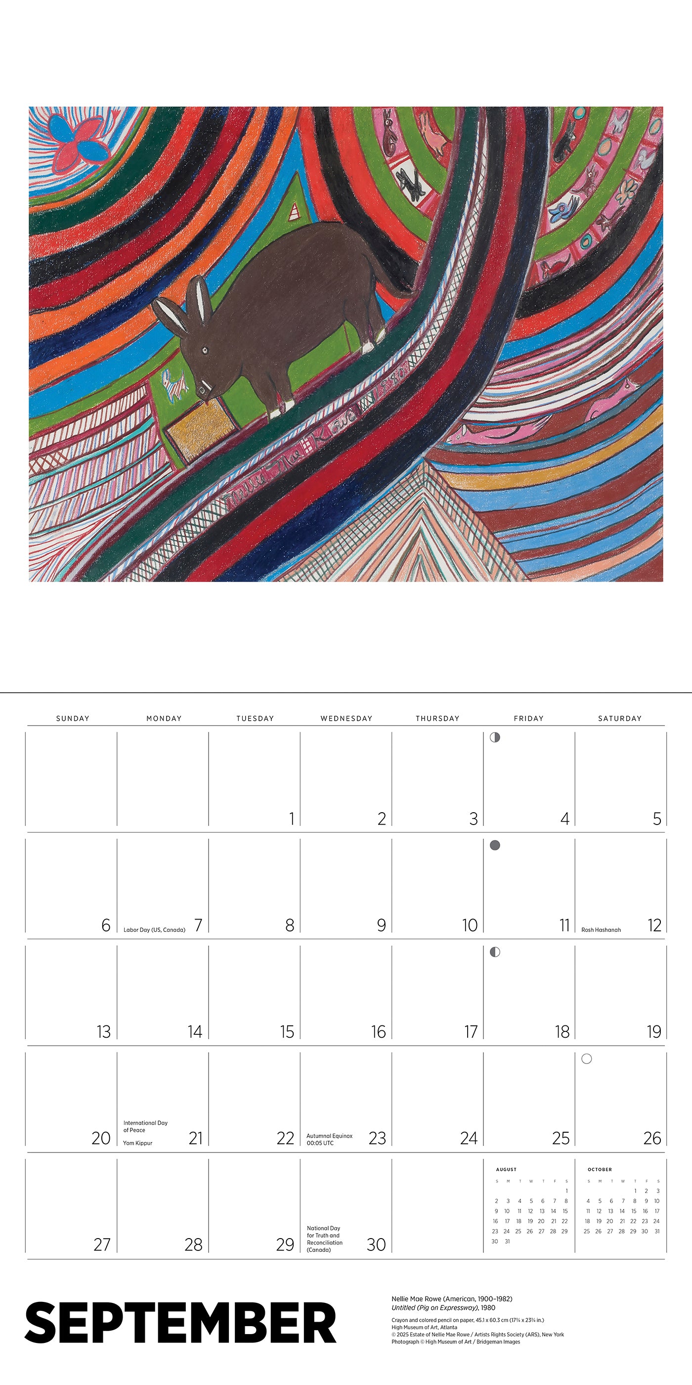 African American Art 2026 Wall Calendar_Interior_2