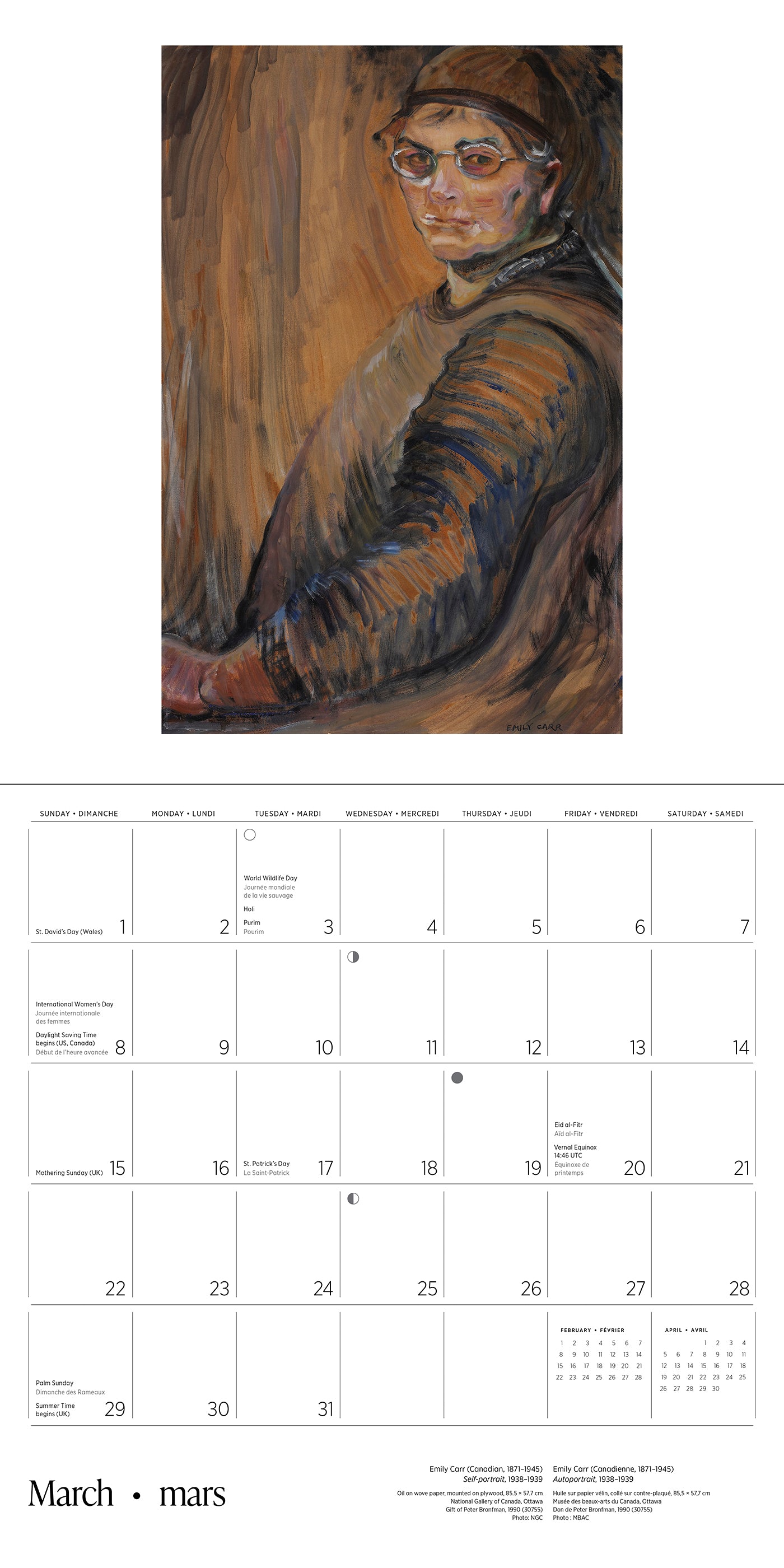 Emily Carr 2026 Wall Calendar_Interior_3