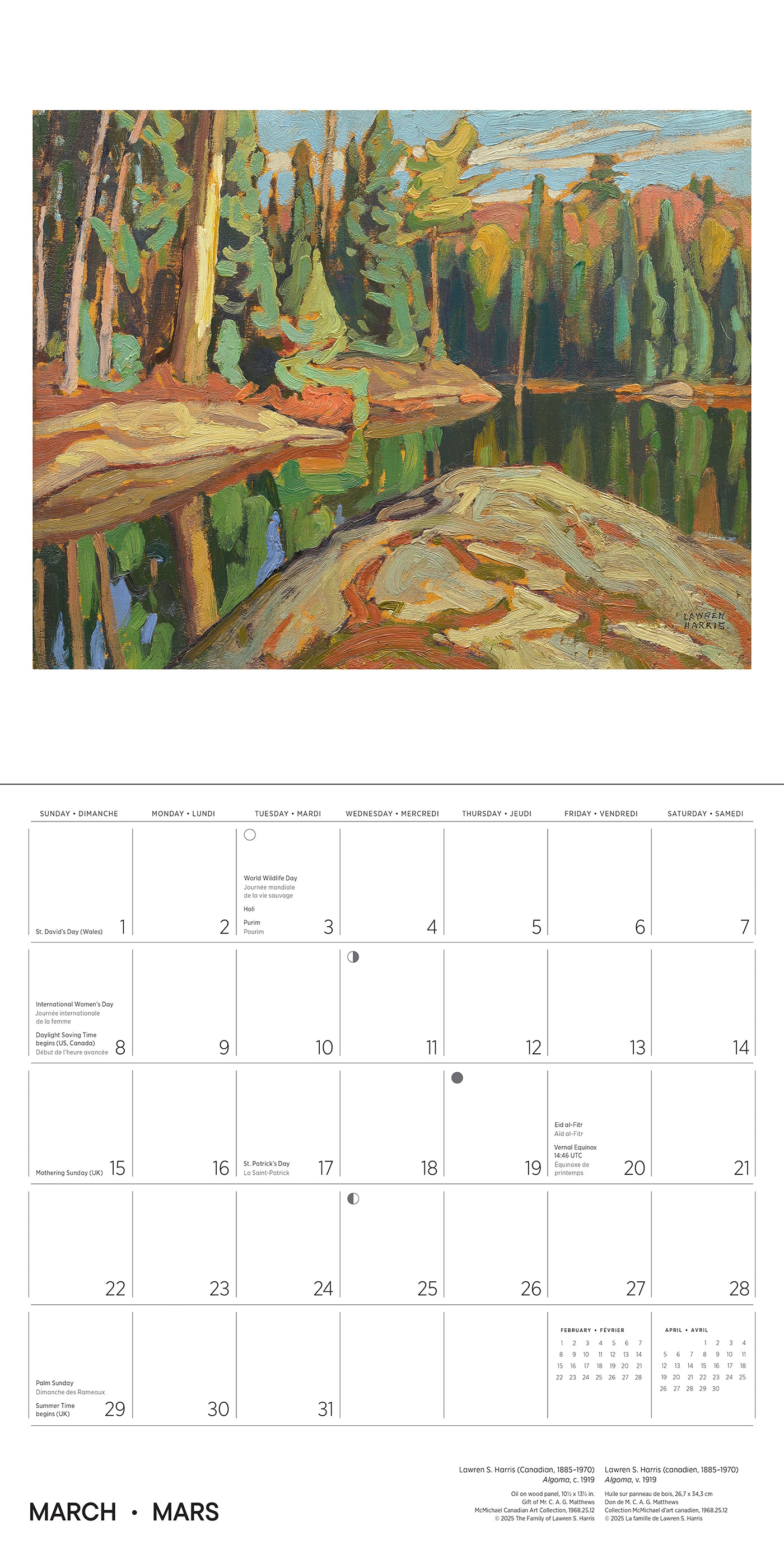 Lawren S. Harris 2026 Wall Calendar_Interior_1