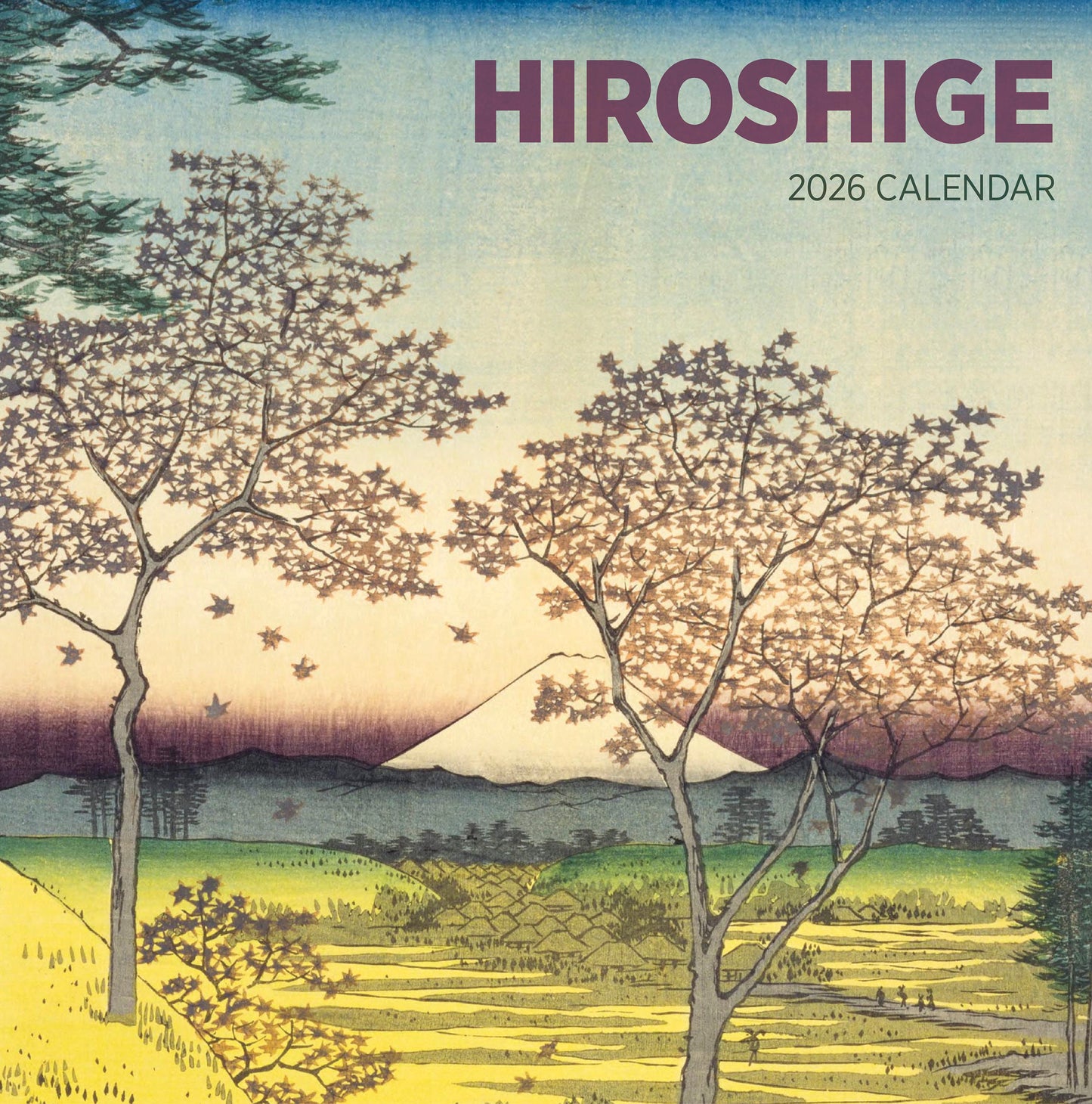Hiroshige 2026 Wall Calendar_Front_Flat