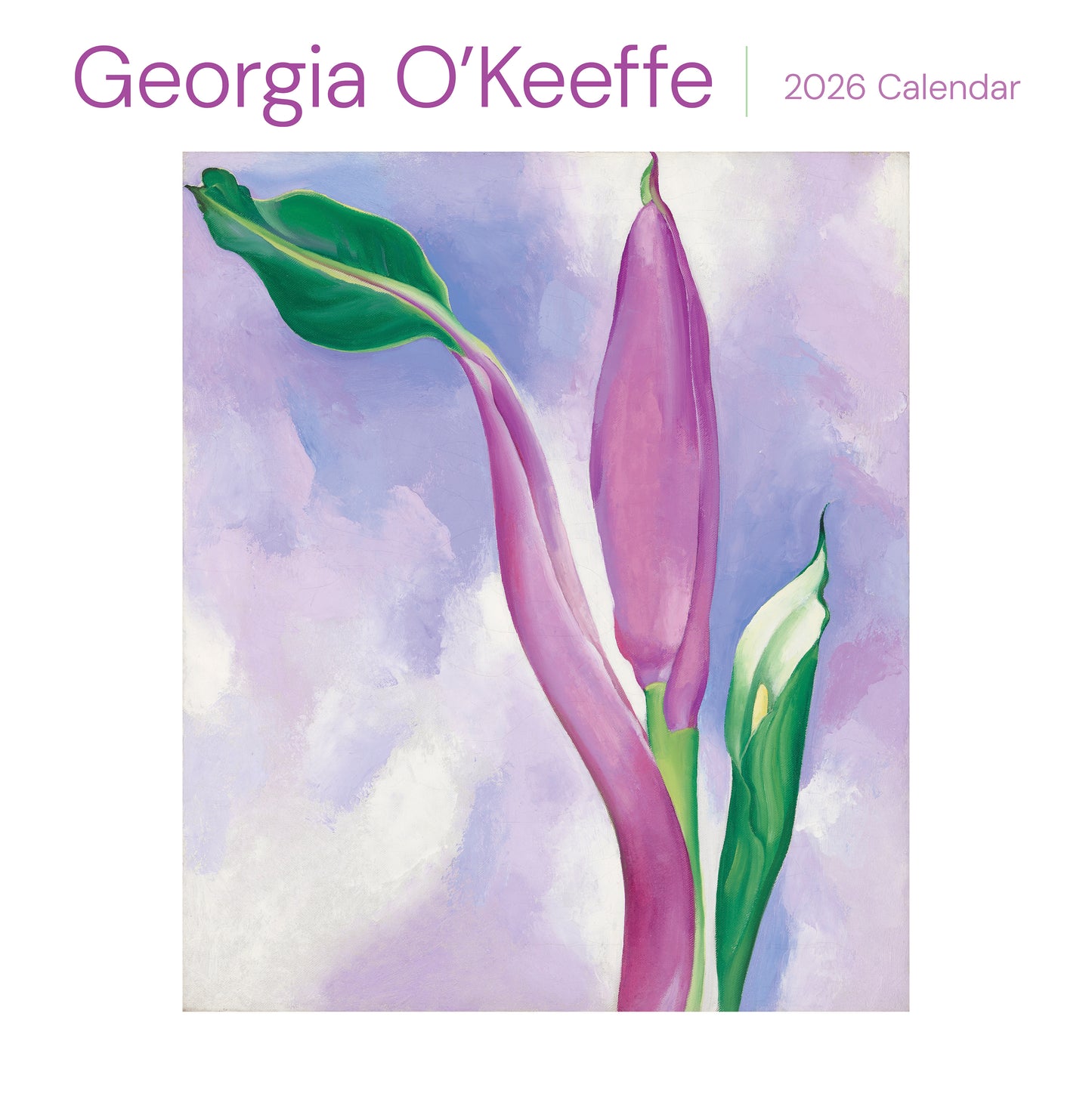 Georgia O'Keeffe 2026 Wall Calendar_Front_Flat