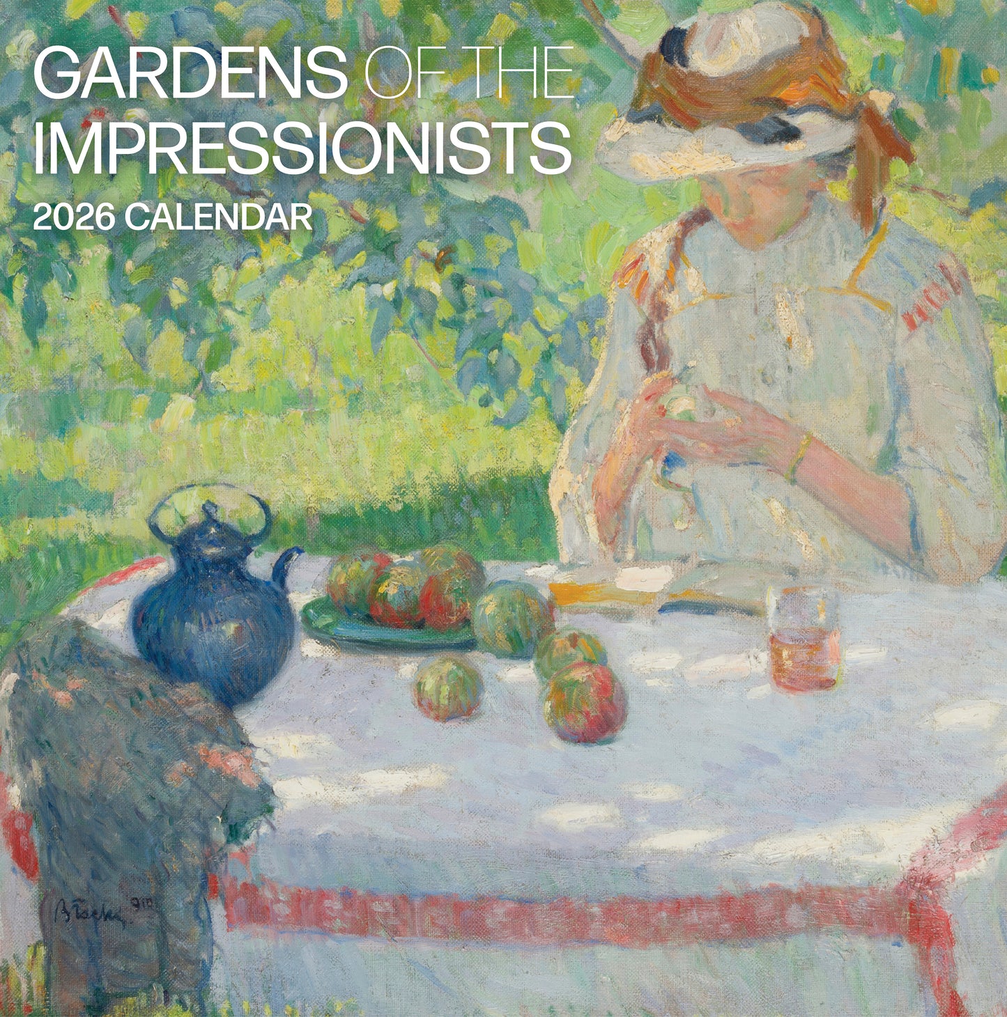 Gardens of the Impressionists 2026 Wall Calendar_Front_Flat