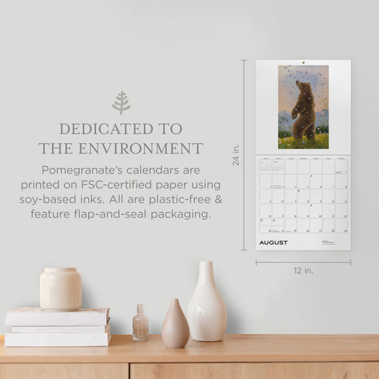 Spirit: The Paintings of Robert Bissell 2026 Wall Calendar_Front_Flat