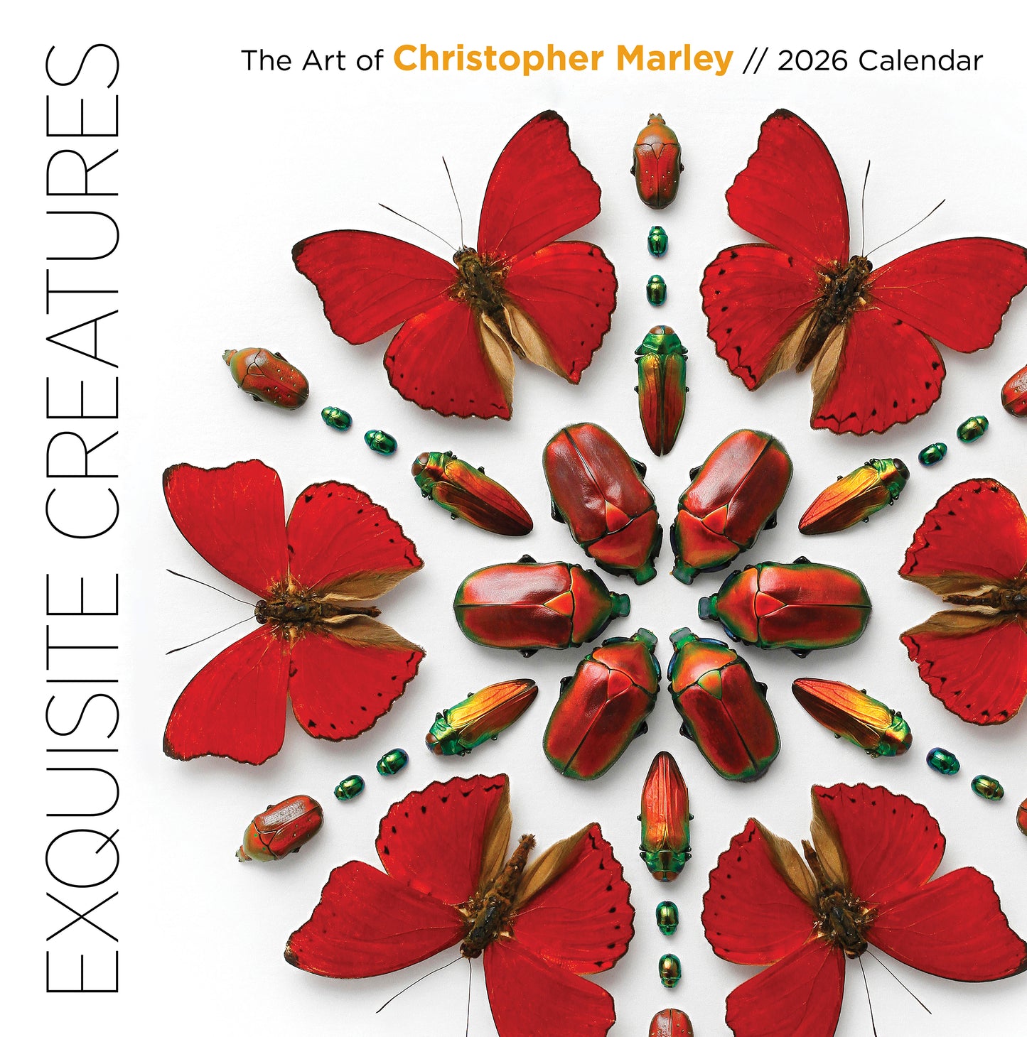 Exquisite Creatures: The Art of Christopher Marley 2026 Wall Calendar_Front_Flat
