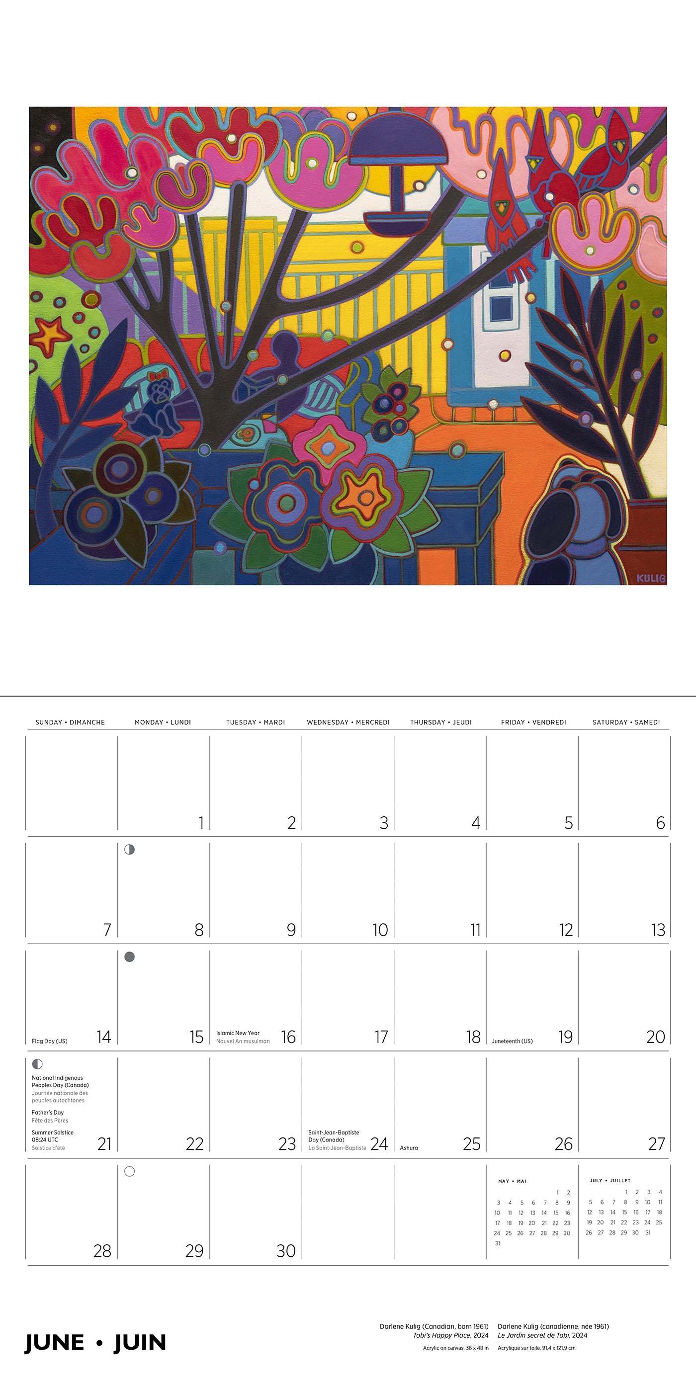 Darlene Kulig 2026 Wall Calendar_Interior_1