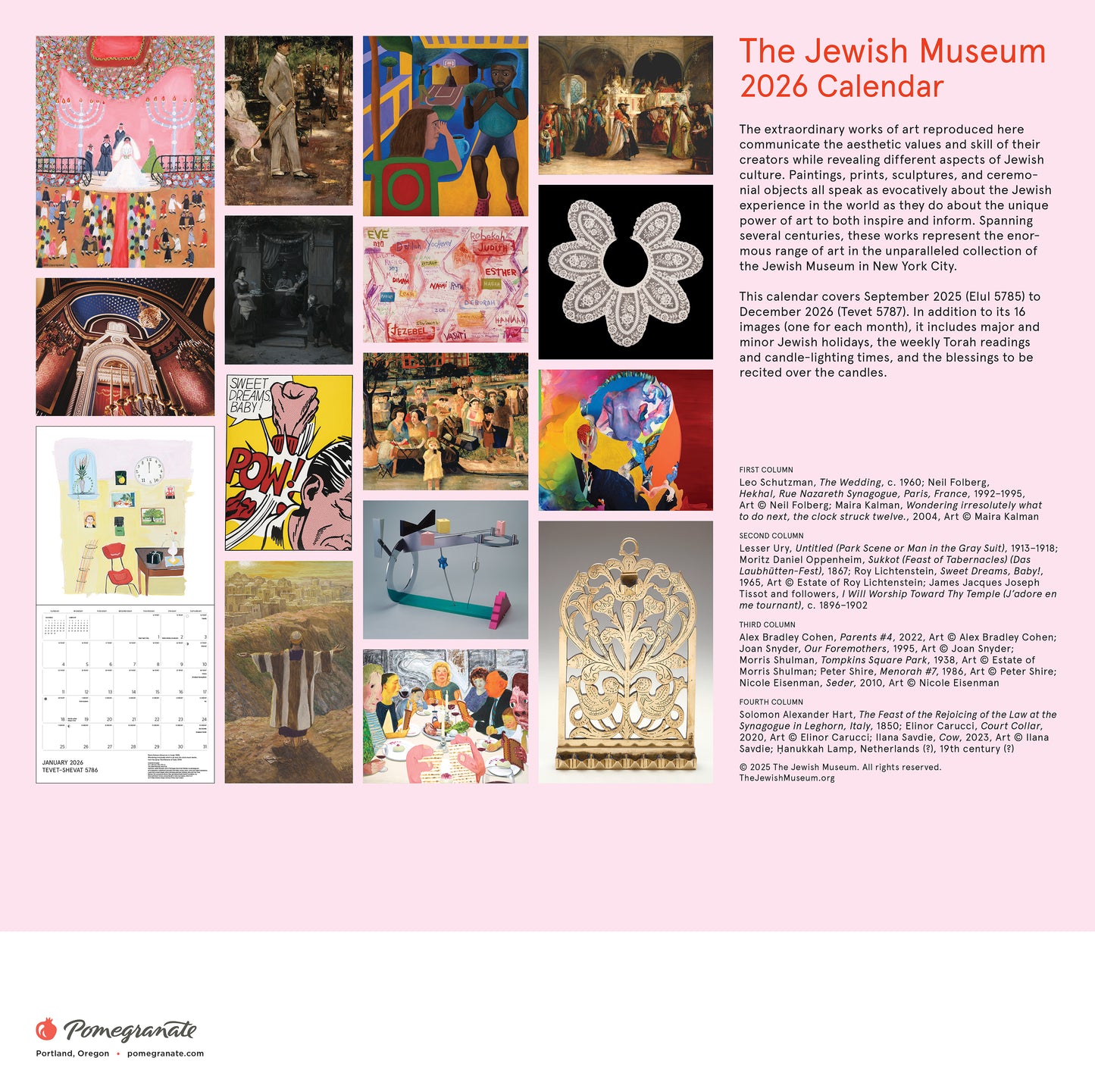 The Jewish Museum Calendar 2026_Back_Multipiece