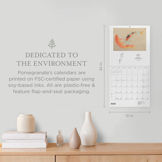 Haiku: Japanese Art and Poetry 2026 Wall Calendar_Front_Flat