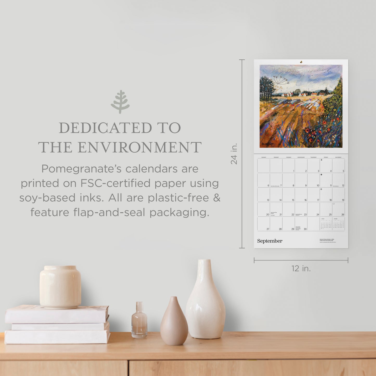 Scotland: The Art of Deborah Phillips 2026 Wall Calendar_Zoom