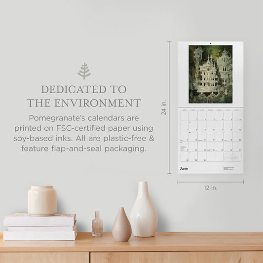 The Art of Daniel Merriam 2026 Wall Calendar_Front_Flat