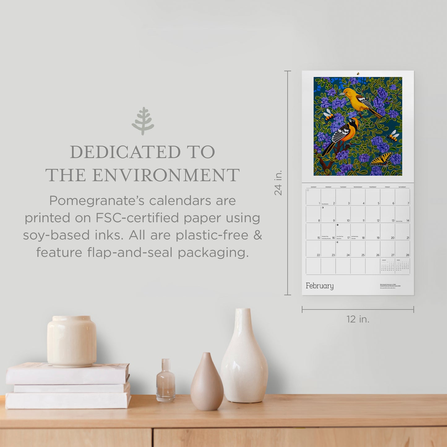 In the Wild: The Art of Billy Hassell 2026 Wall Calendar_Zoom