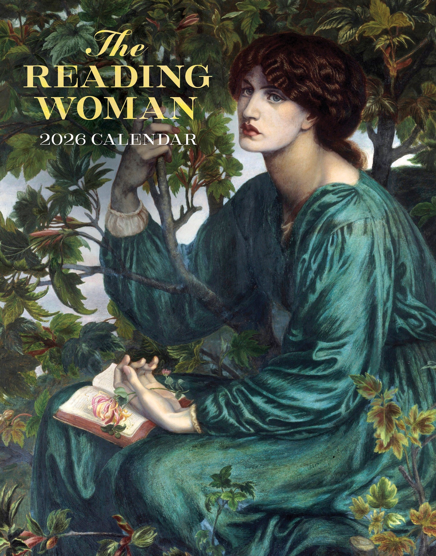 The Reading Woman 2026 Mini Wall Calendar_Front_Flat