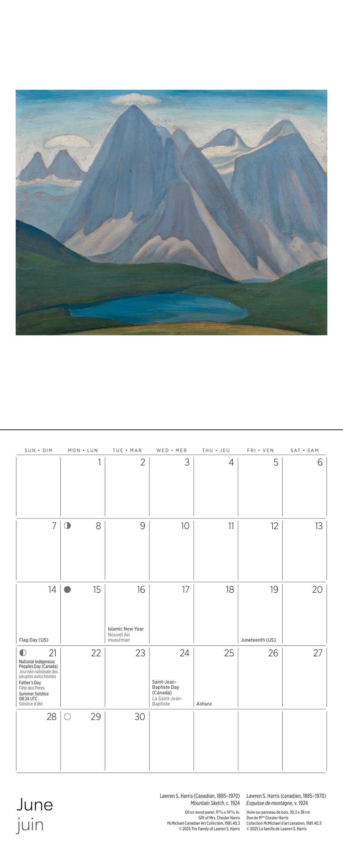 The Group of Seven 2026 Mini Calendar_Interior_1