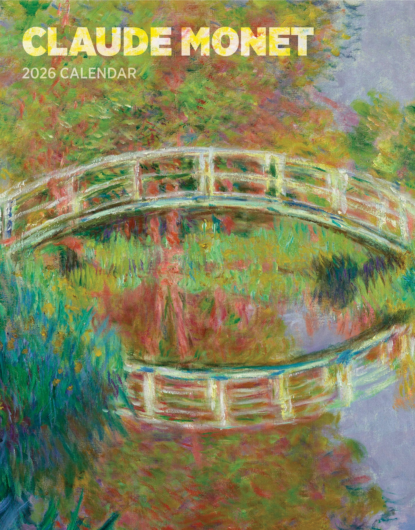 Claude Monet 2026 Mini Wall Calendar_Front_Flat