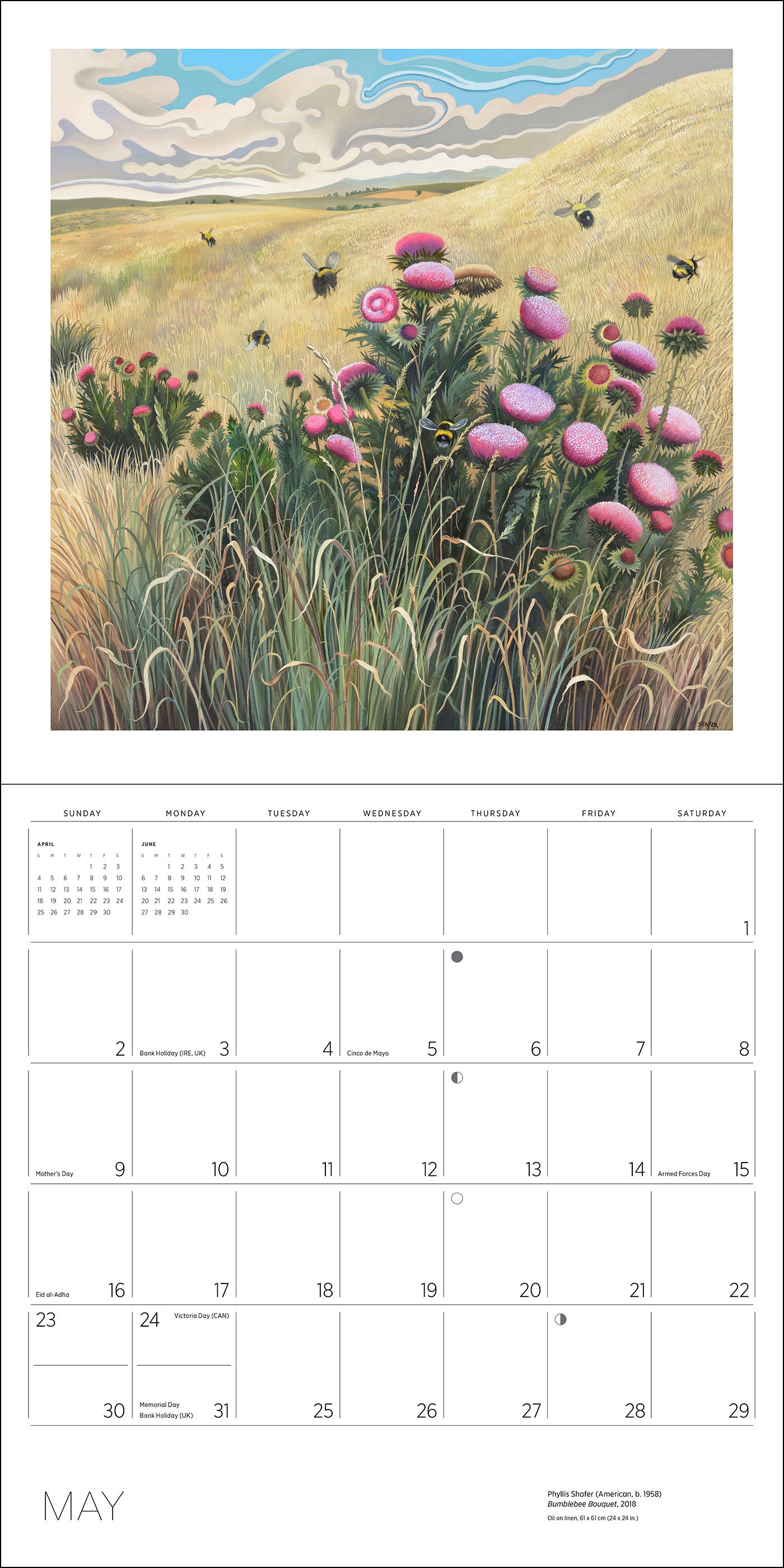Phyllis Shafer: Nature Divine 2027 Wall Calendar_Interior_4