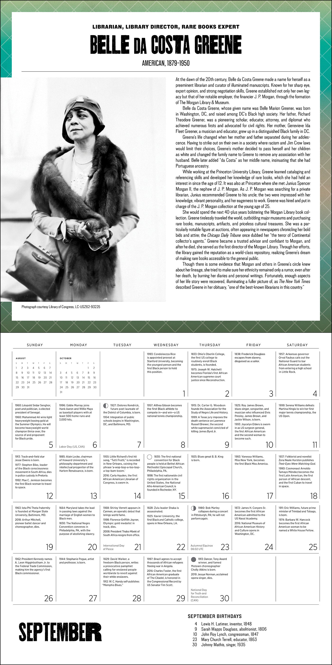 A Journey into 365 Days of Black History 2027 Wall Calendar_Interior_1