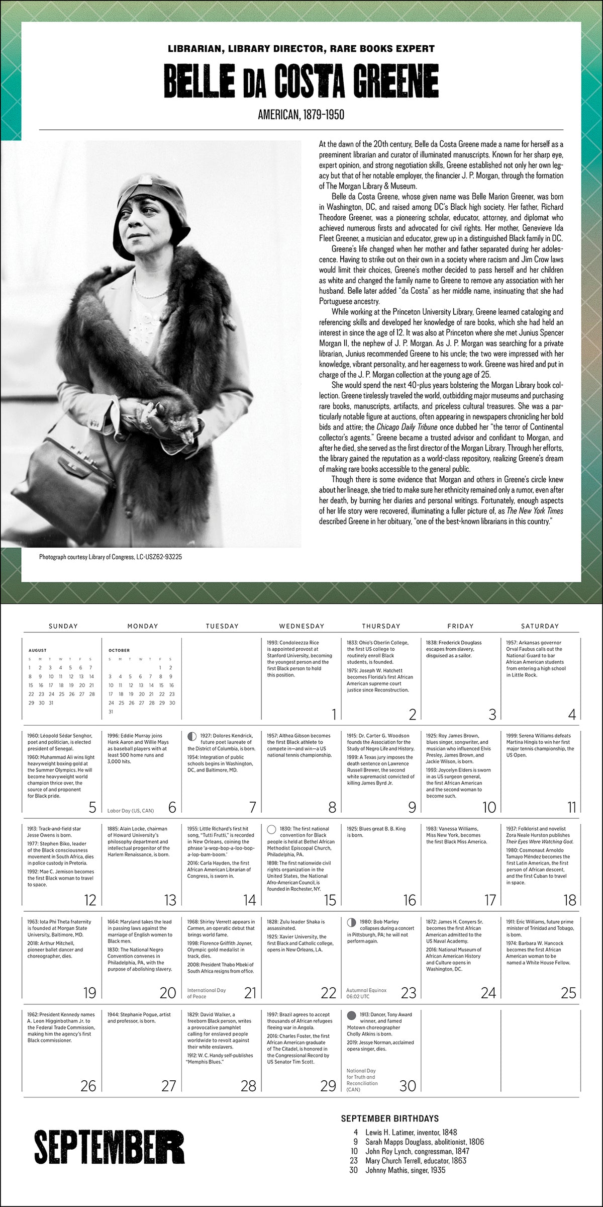 A Journey into 365 Days of Black History 2027 Wall Calendar_Interior_1
