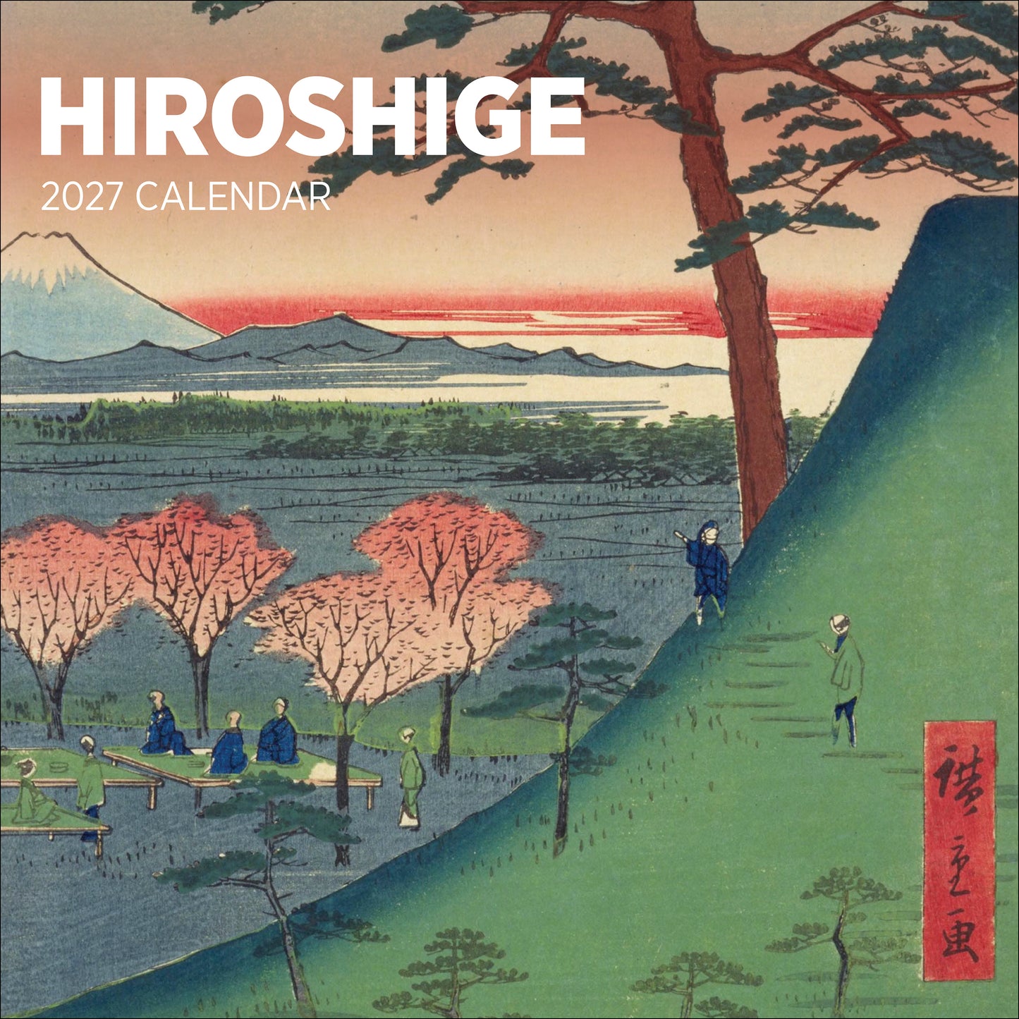 Hiroshige 2027 Wall Calendar_Front_Flat