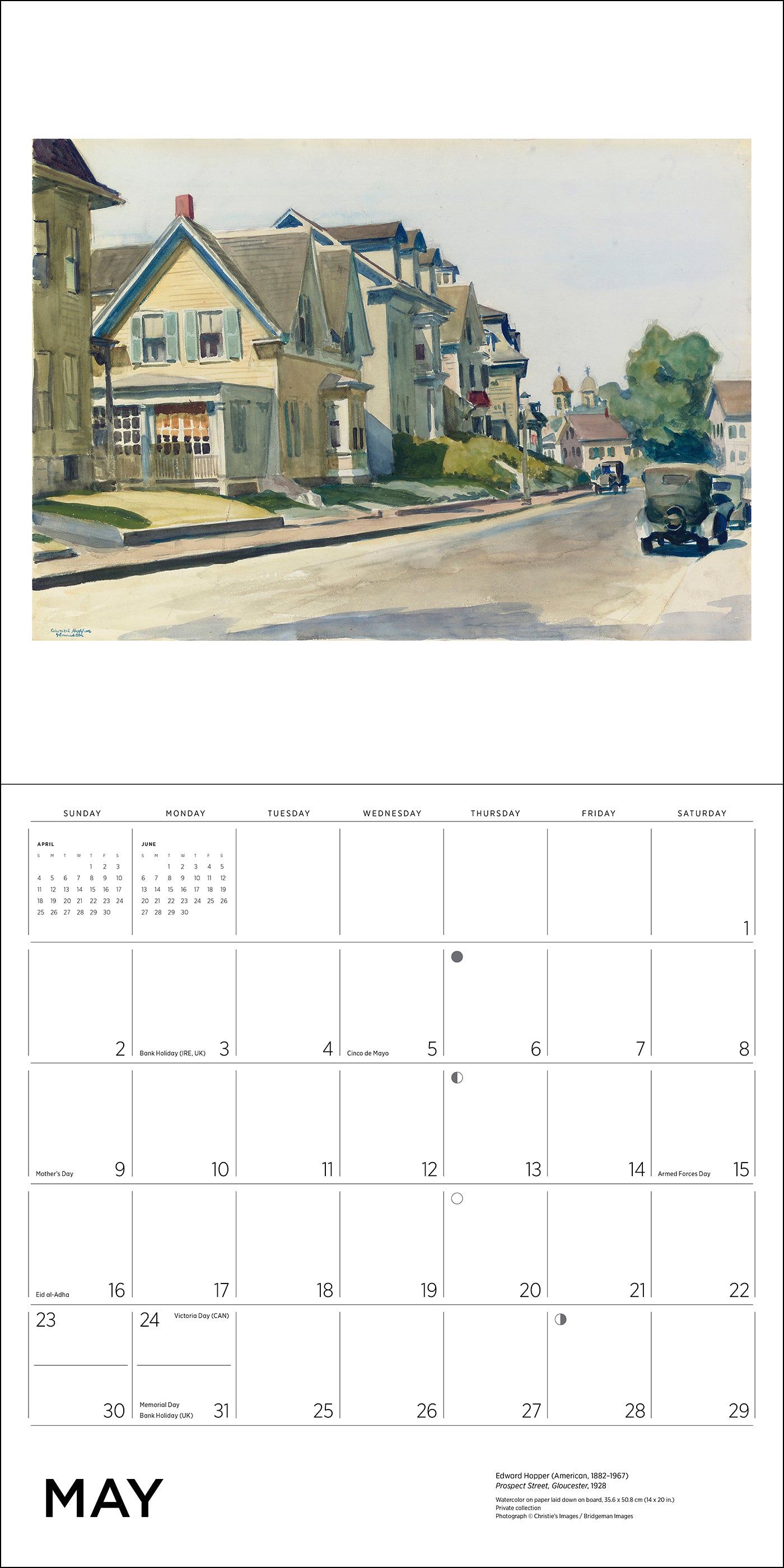 Edward Hopper 2027 Wall Calendar_Interior_4