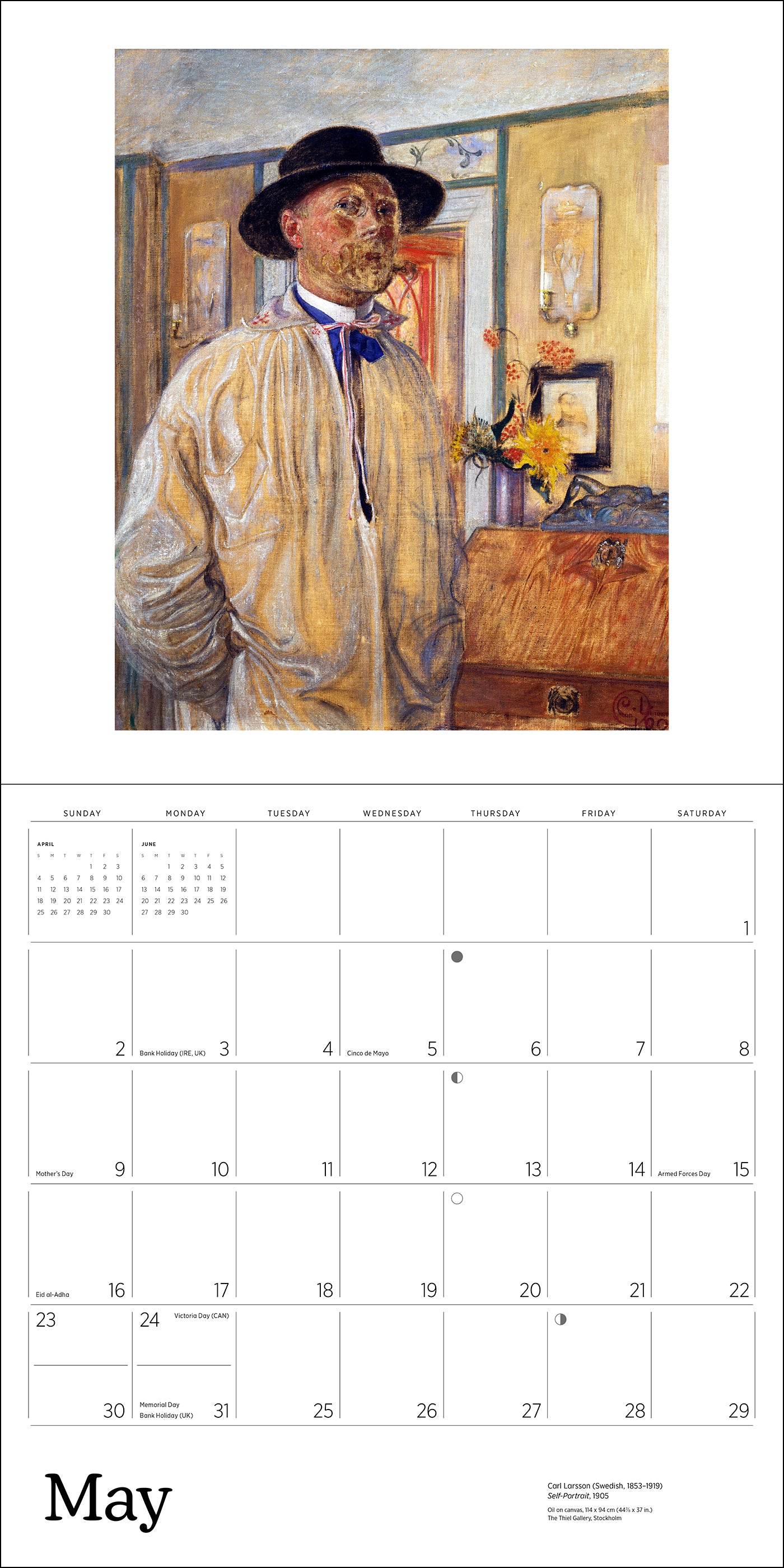 Carl Larsson 2027 Wall Calendar_Interior_4