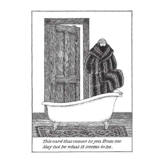 Edward Gorey 2027 Wall Calendar_Front_Flat
