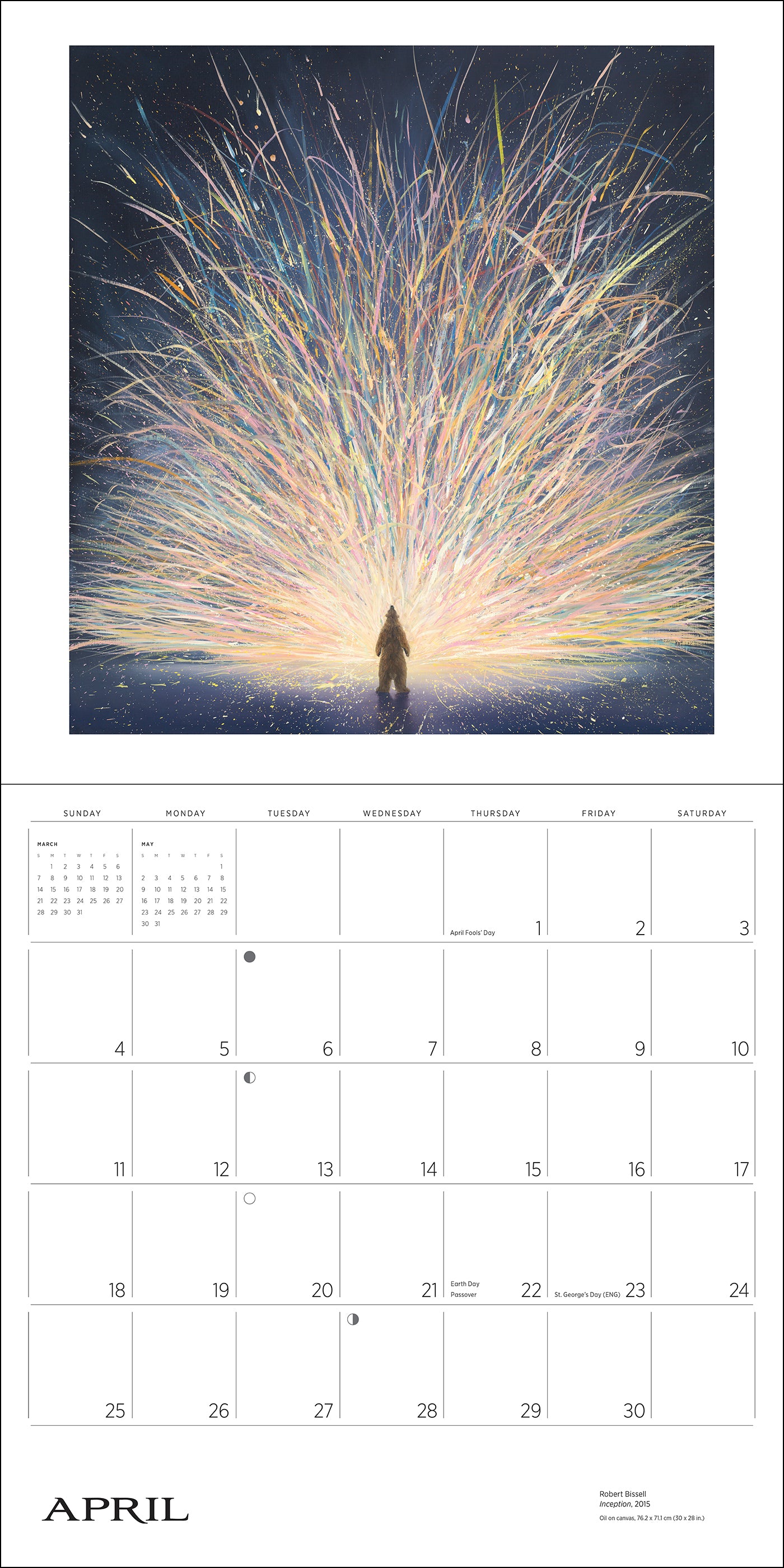 Spirit: The Paintings of Robert Bissell 2027 Wall Calendar_Interior_5