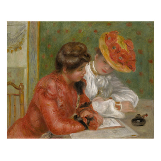 The Reading Woman 2027 Wall Calendar_Front_Flat