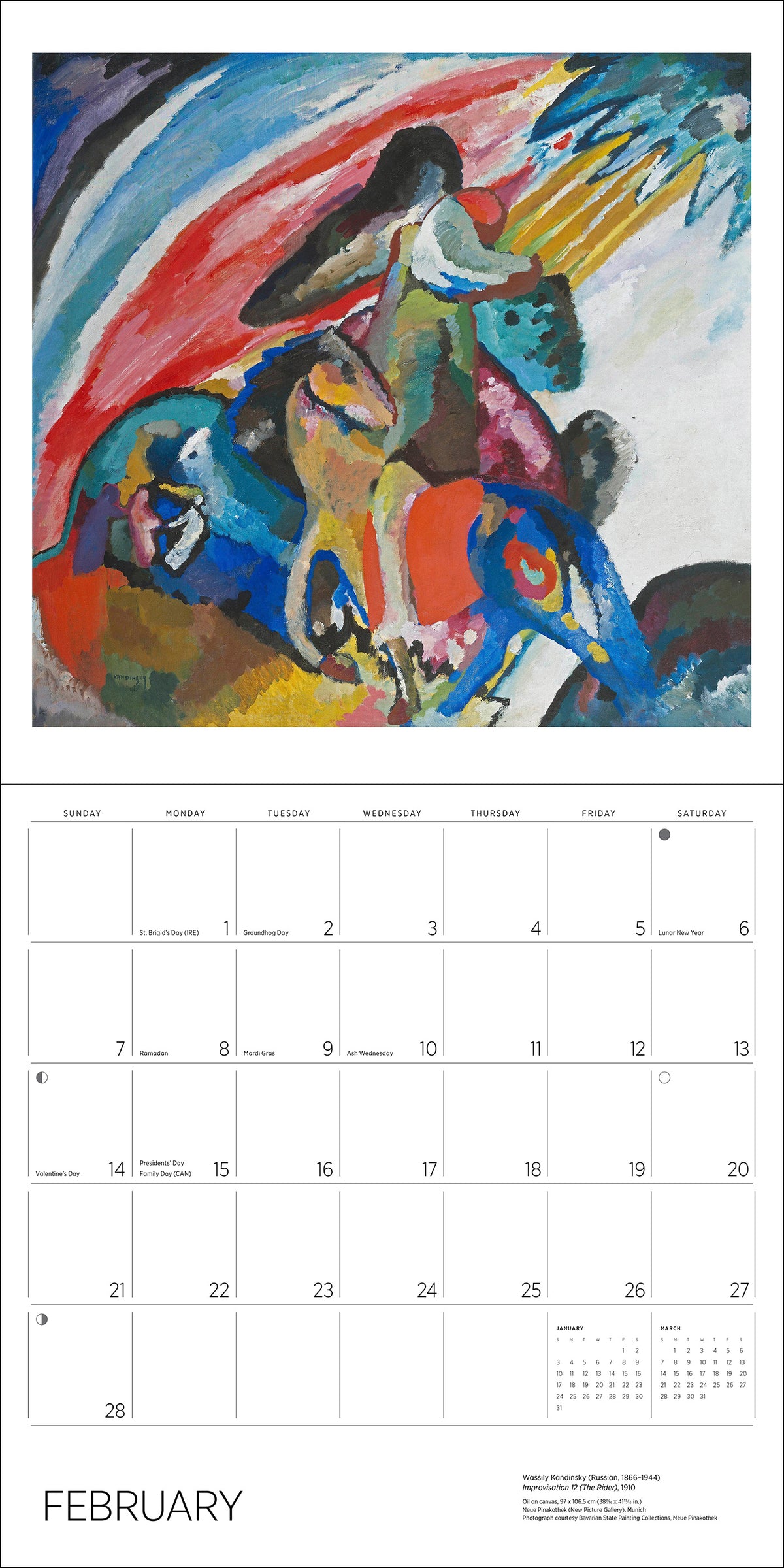 Kandinsky 2027 Wall Calendar_Interior_2