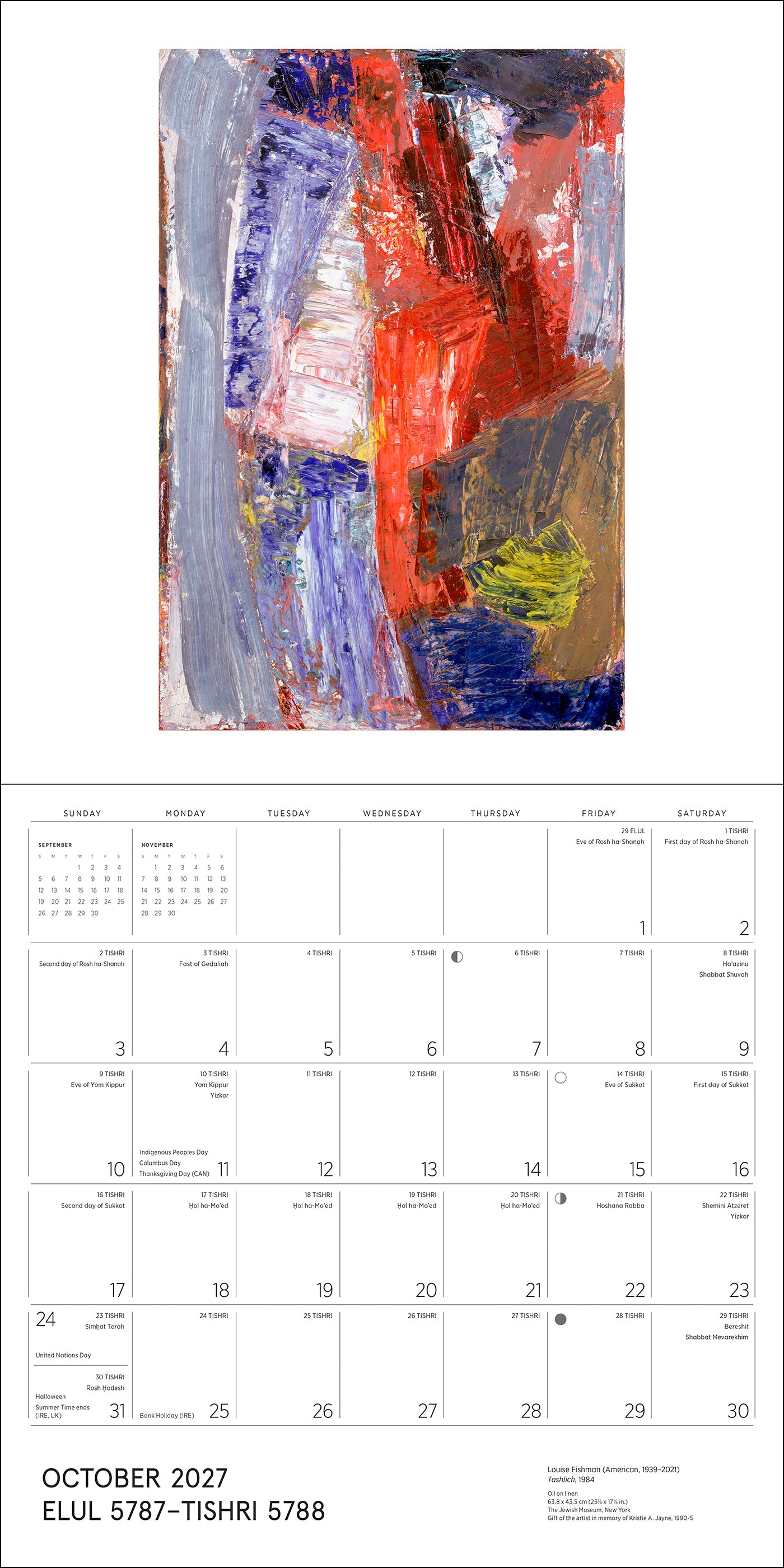 The Jewish Museum Calendar 2027_Interior_2